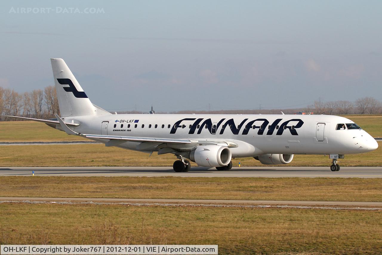 OH-LKF, 2007 Embraer 190LR (ERJ-190-100LR) C/N 19000066, Finnair