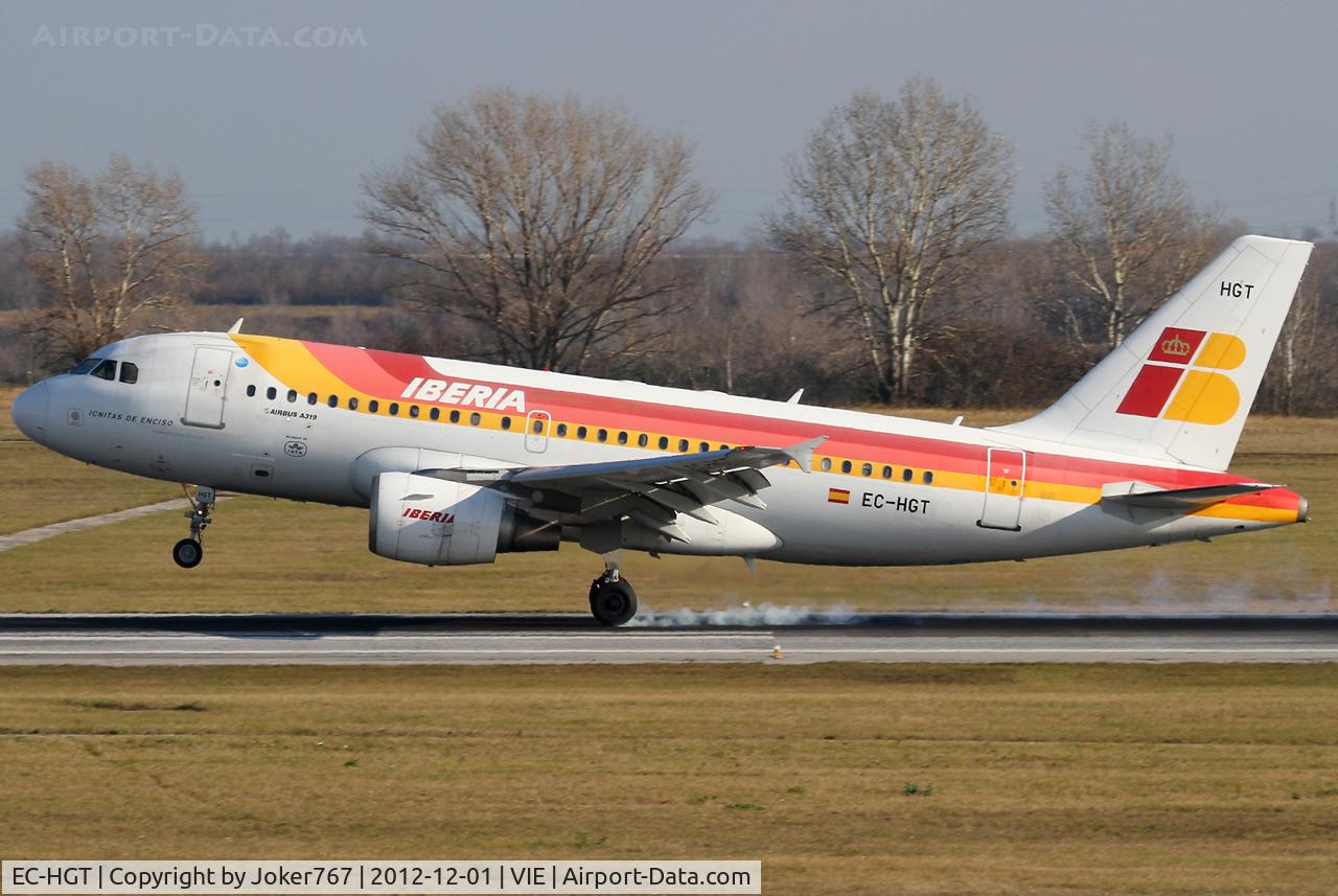 EC-HGT, 2000 Airbus A319-111 C/N 1247, Iberia