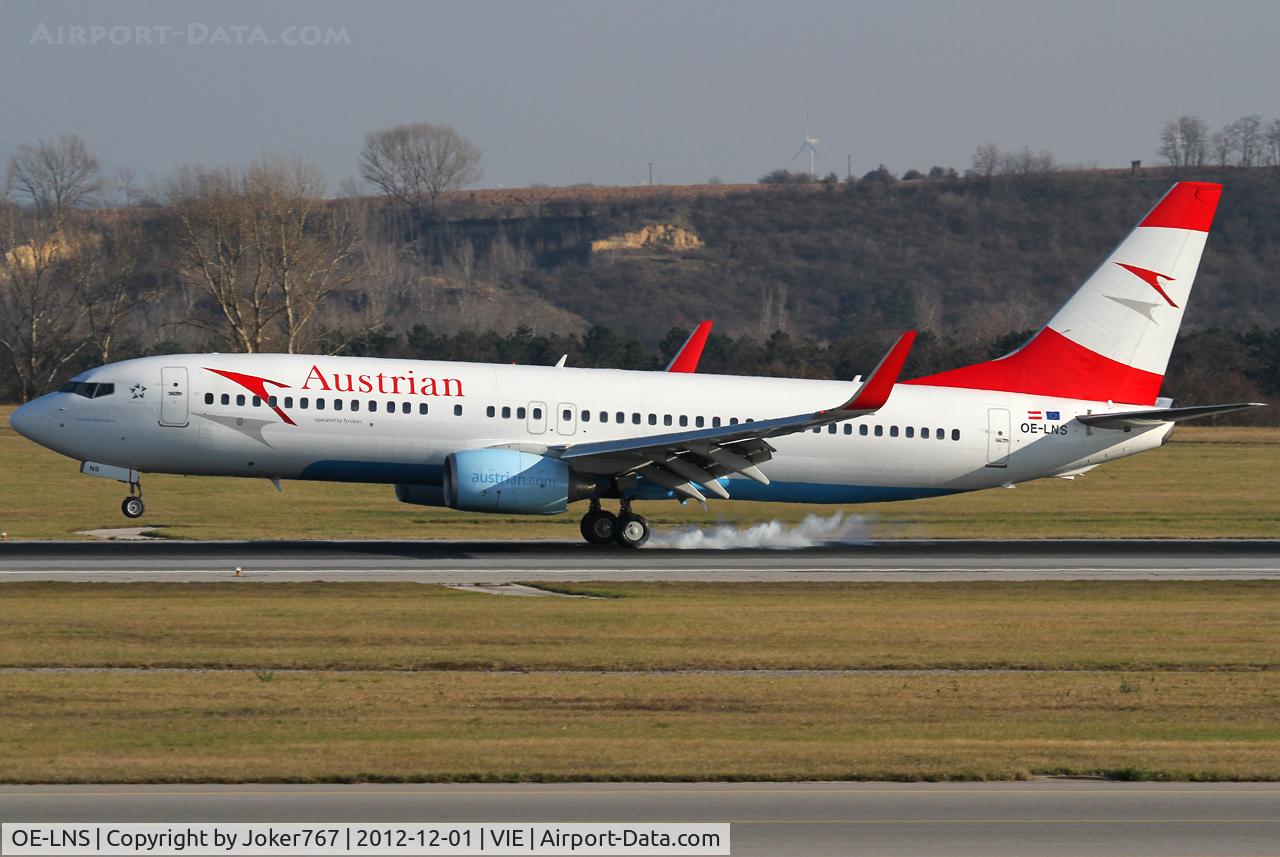 OE-LNS, 2005 Boeing 737-8Z9 C/N 34262, Austrian Airlines