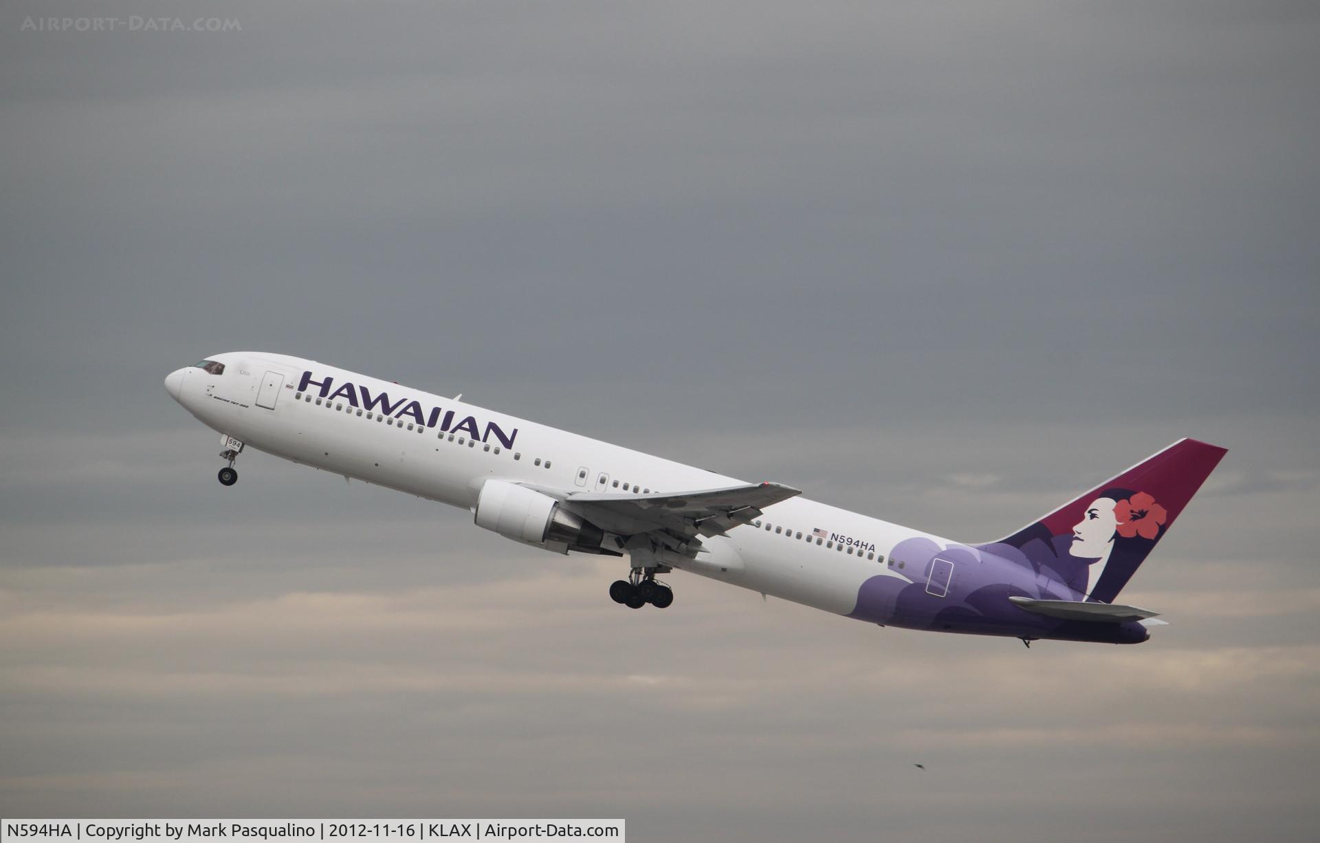 N594HA, 1986 Boeing 767-332 C/N 23275, Boeing 767-300