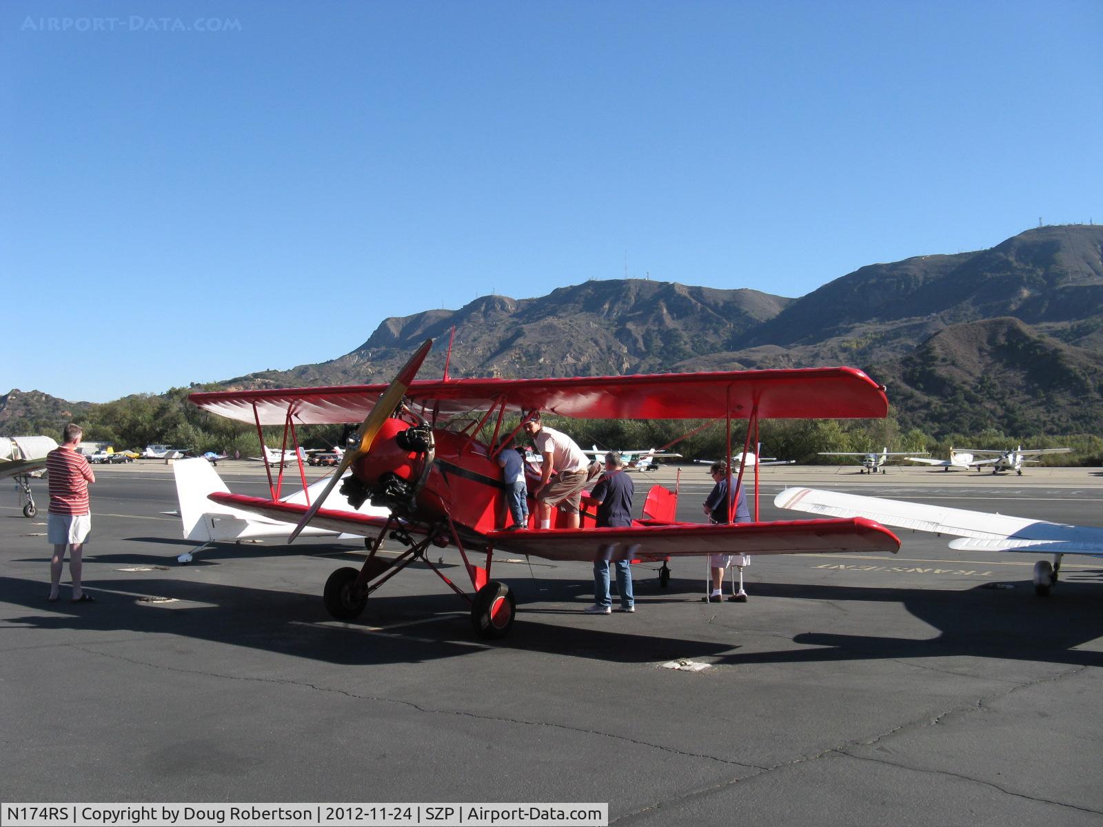 N174RS, 1936 Fleet 7B C/N 62, 1937 Fleet 7B, Kinner 5B 125 Hp 5 cylinder radial, always a big attraction!