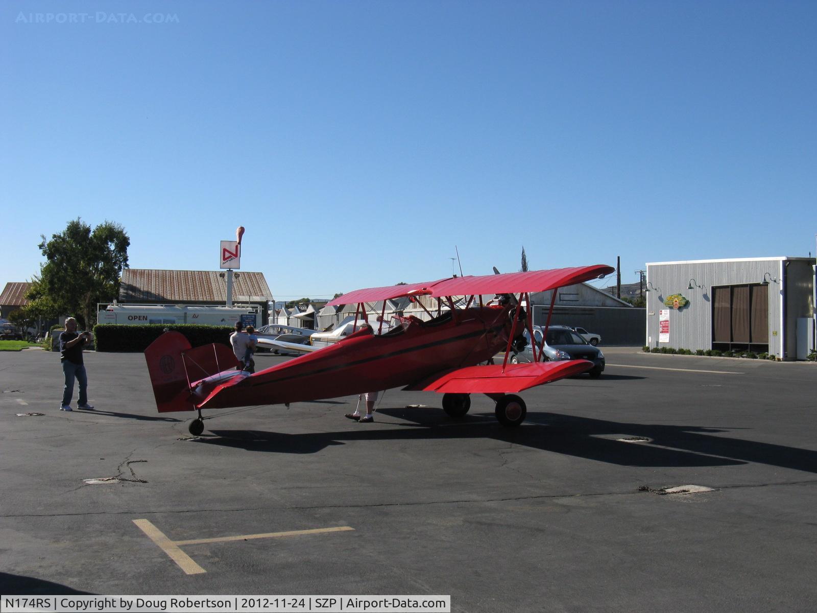 N174RS, 1936 Fleet 7B C/N 62, 1937 Fleet 7B, Kinner 5B 125 Hp 5 cylinder radial, photographing a photographer photographing the rare Fleet 7B. See this aircraft aloft in Brian Terwilliger's smash DVD 'ONE-SIX RIGHT'. 