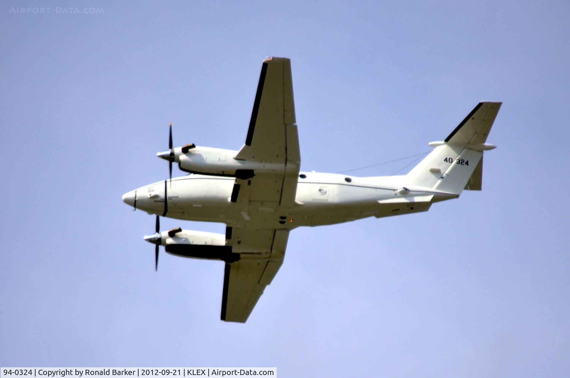 94-0324, 1994 Beech C-12R Huron C/N BW-013, Flyby LEX