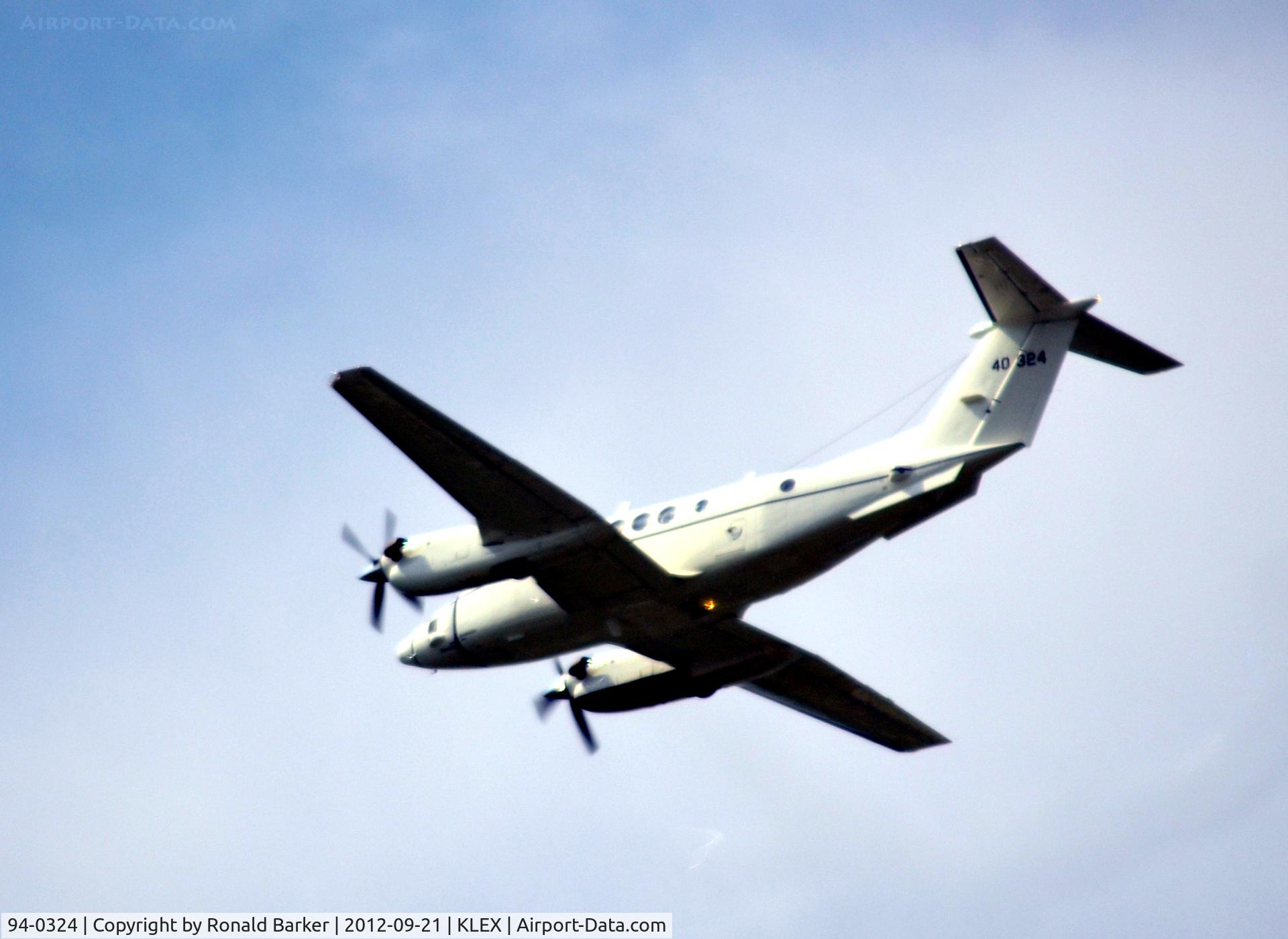 94-0324, 1994 Beech C-12R Huron C/N BW-013, Flyby LEX