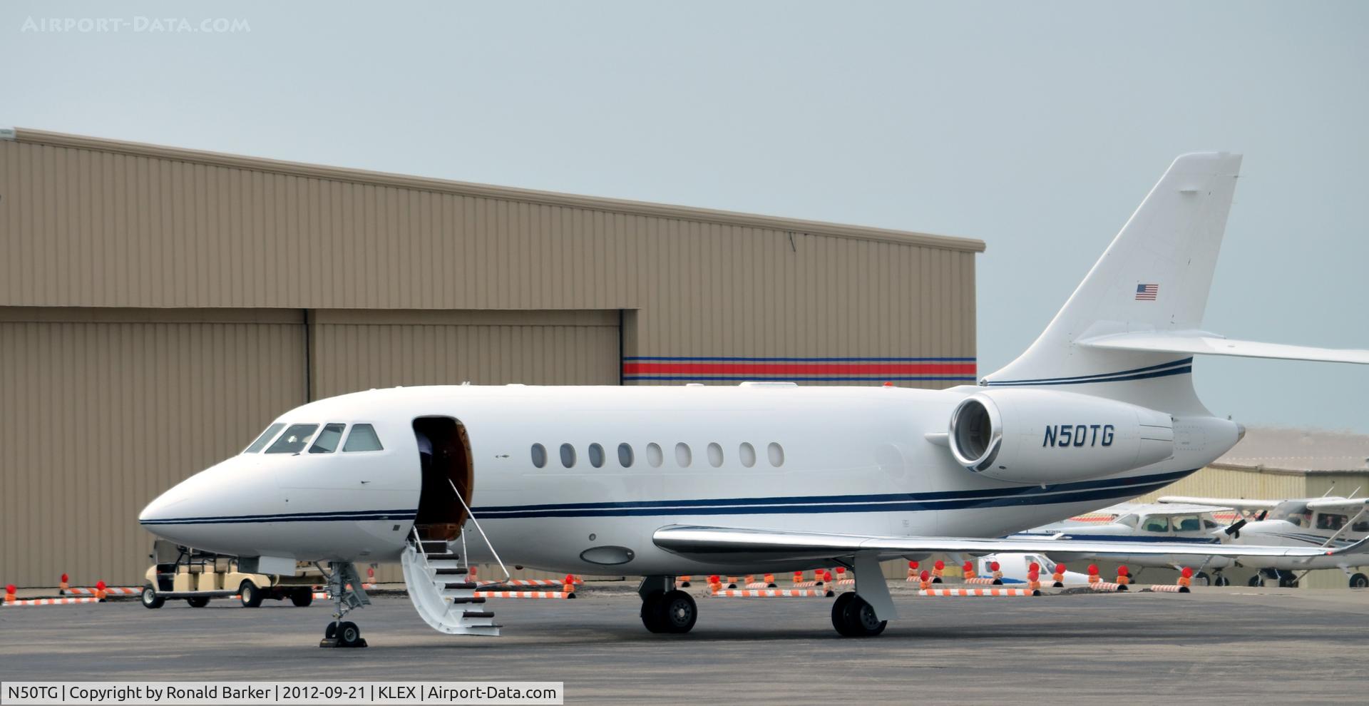 N50TG, 1999 Dassault Falcon 2000 C/N 96, Lexington