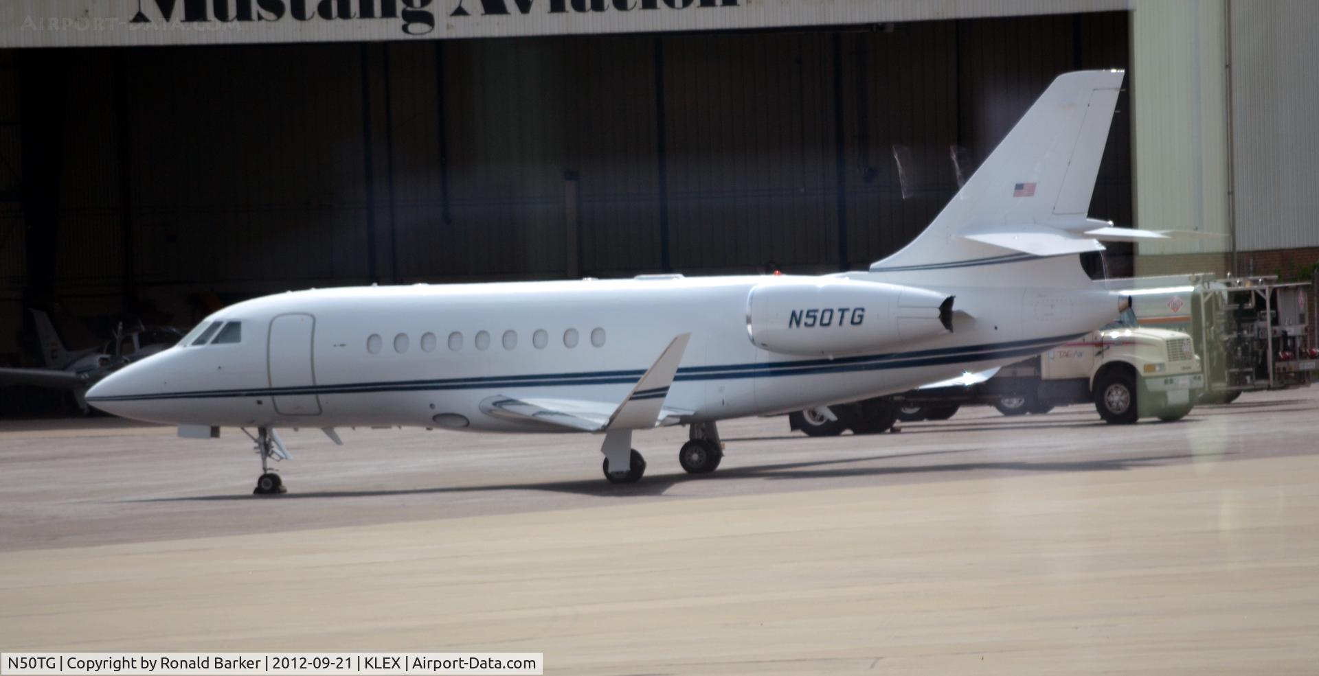 N50TG, 1999 Dassault Falcon 2000 C/N 96, Lexington