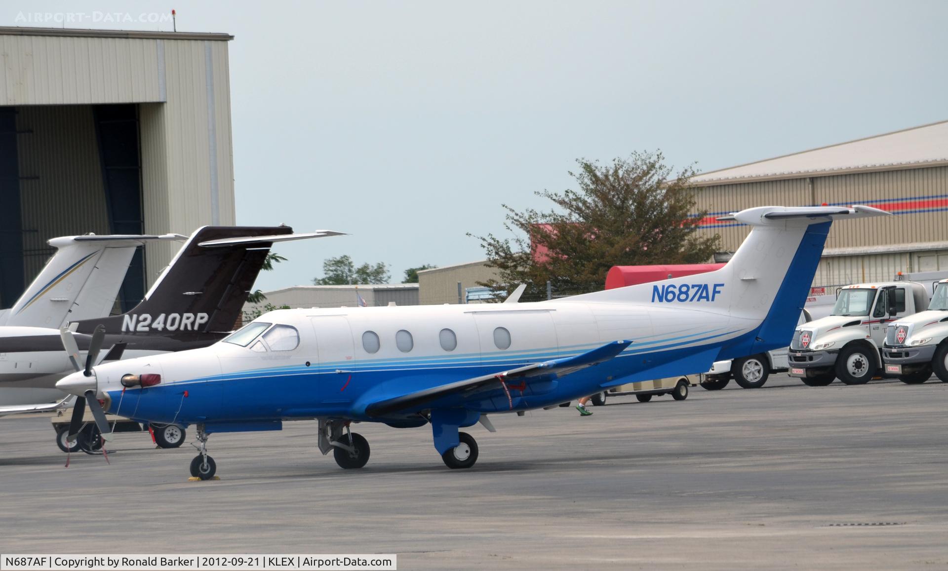 N687AF, 2006 Pilatus PC-12/47 C/N 687, Lexington