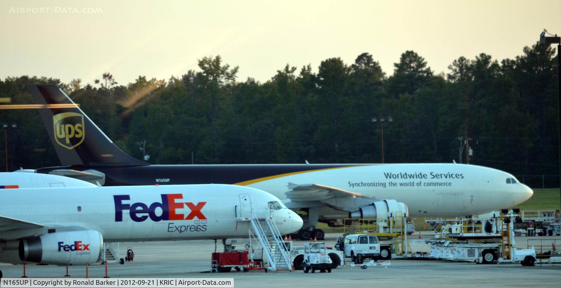 N165UP, 2005 Airbus A300F4-622R C/N 0854, Richmond