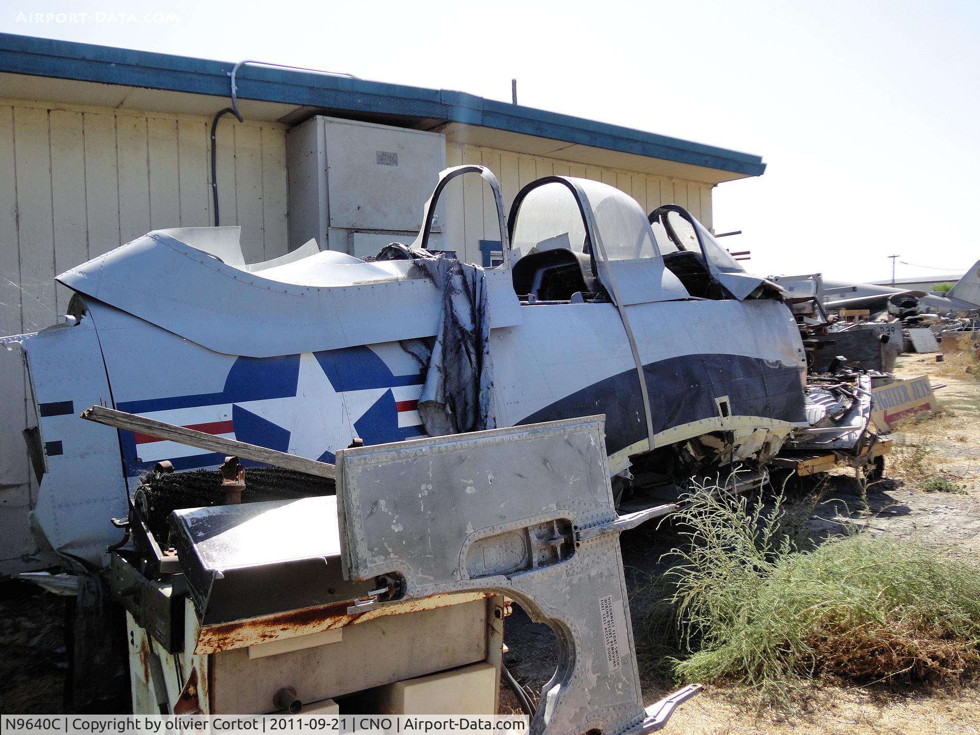 N9640C, 1958 North American T-28A Trojan C/N 171-95, Now at the planes of fame museum. Could it be this one ?