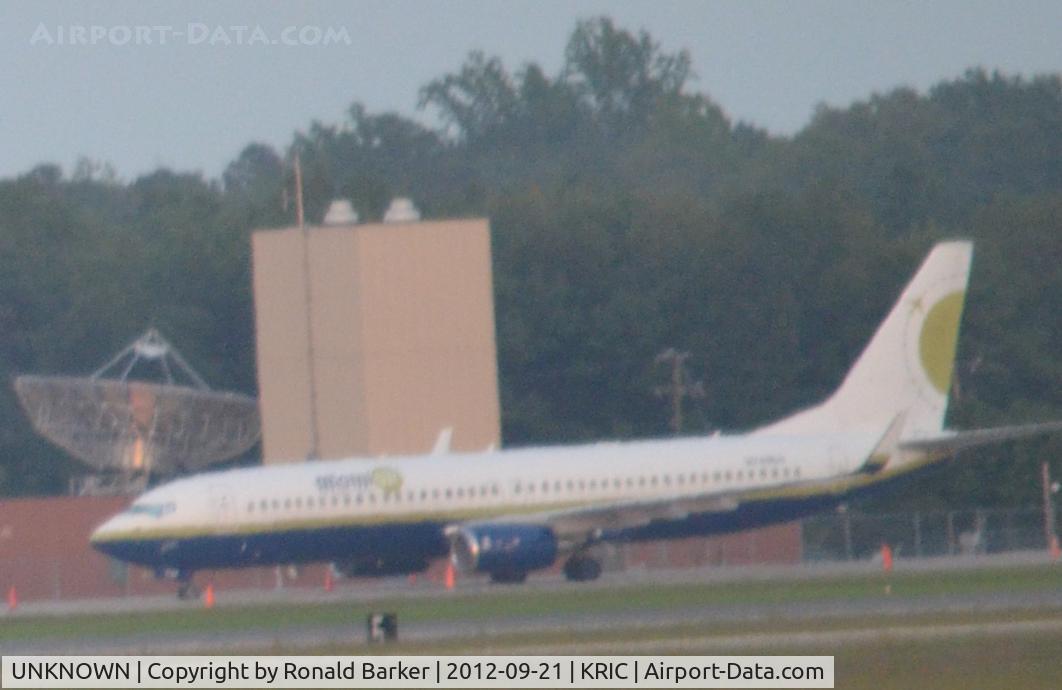 UNKNOWN, Boeing 737 C/N Unknown, Unknown charter