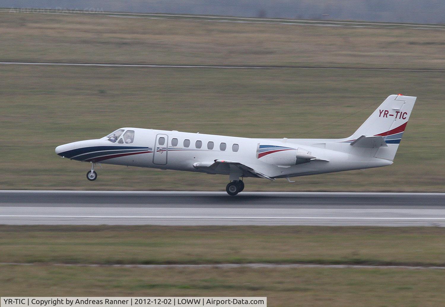 YR-TIC, 1992 Cessna 560 Citation V C/N 560-0200, Tiriac Air Cessna 560