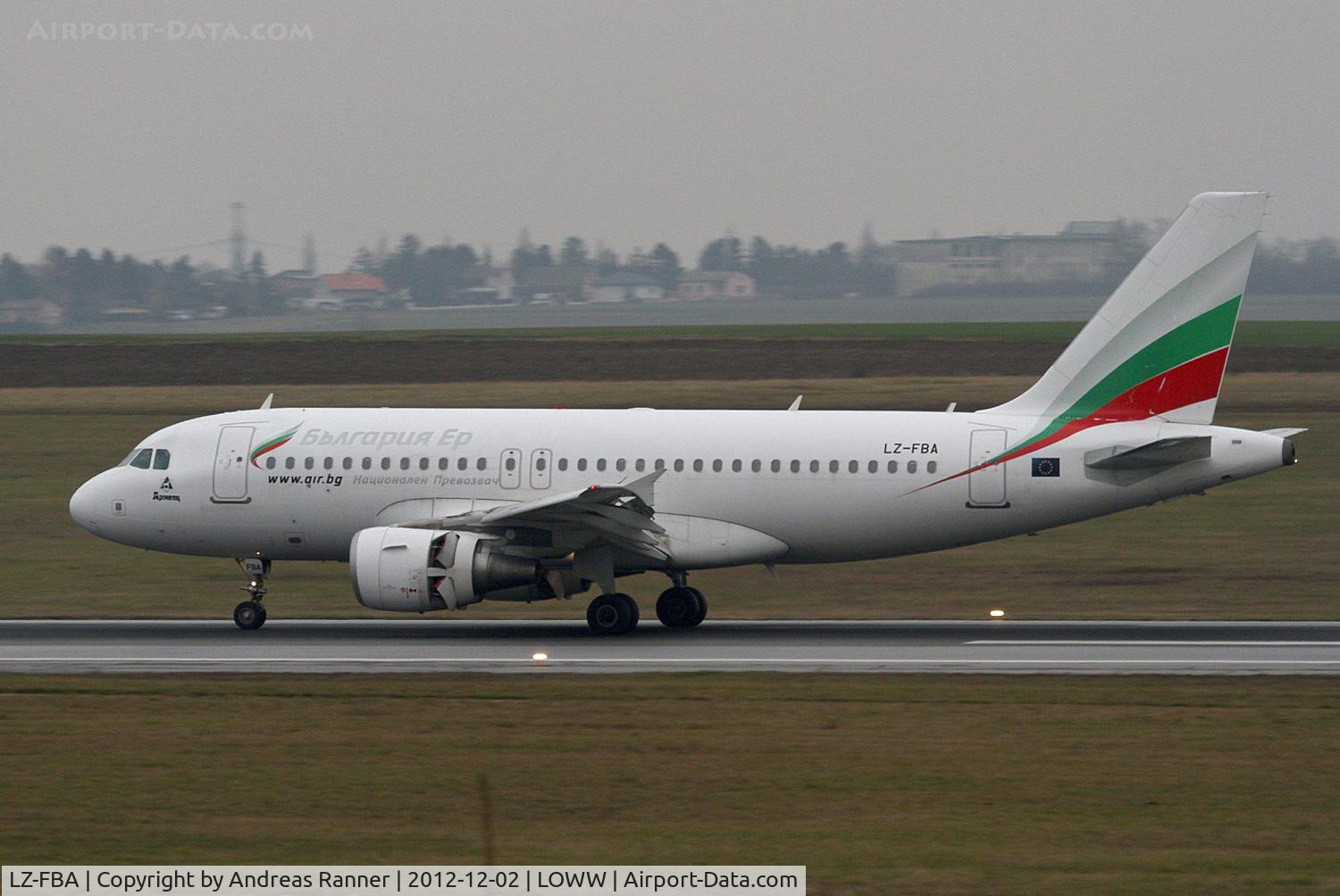 LZ-FBA, 2008 Airbus A319-112 C/N 3564, Bulgaria Air Airbus A319