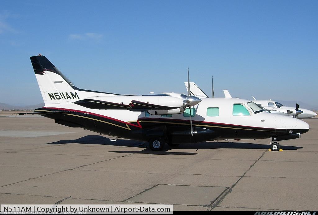 N511AM, 1982 Mitsubishi MU-2B-60 Marquise C/N 1556 S.A., 1982 Marquise