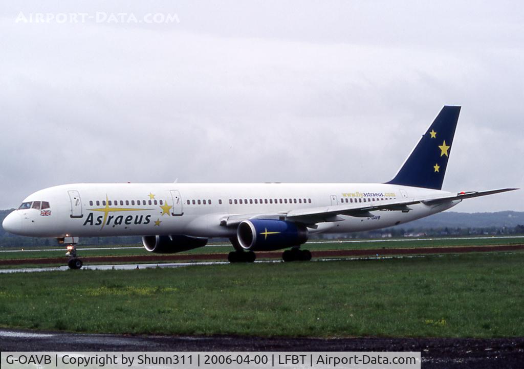 G-OAVB, 1988 Boeing 757-23A C/N 24289, Taxiing holding point rwy 02 for departure...