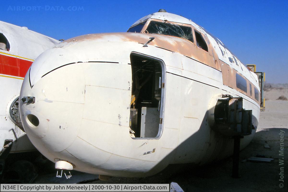 N34E, 1941 Lockheed 18-56 Lodestar C/N 2082, Ocottillo Wells, CA
