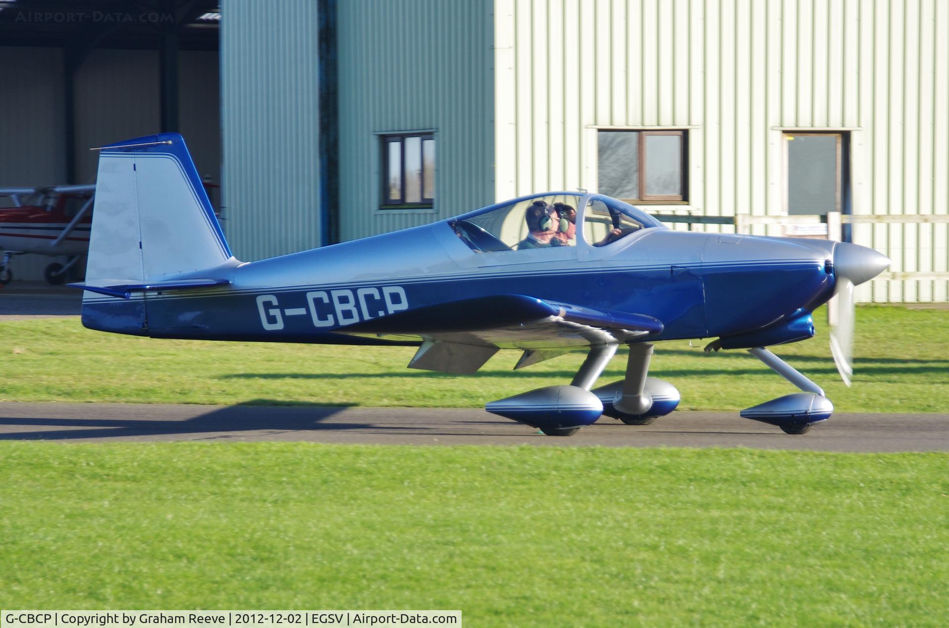 G-CBCP, 2003 Vans RV-6A C/N PFA 181A-13643, Just arrived.