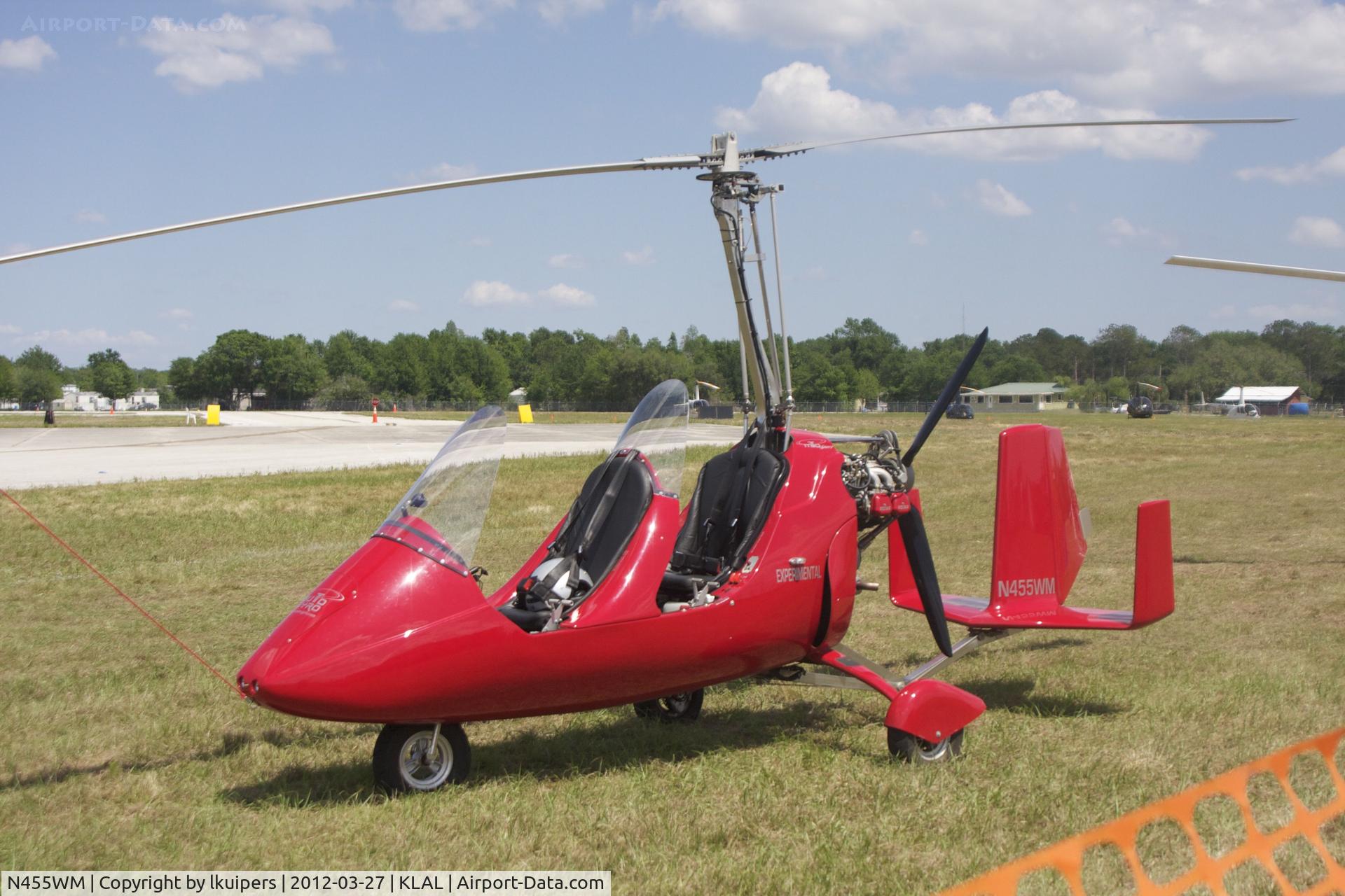 N455WM, AutoGyro MTOsport C/N M00834, At Sun'n Fun 2012