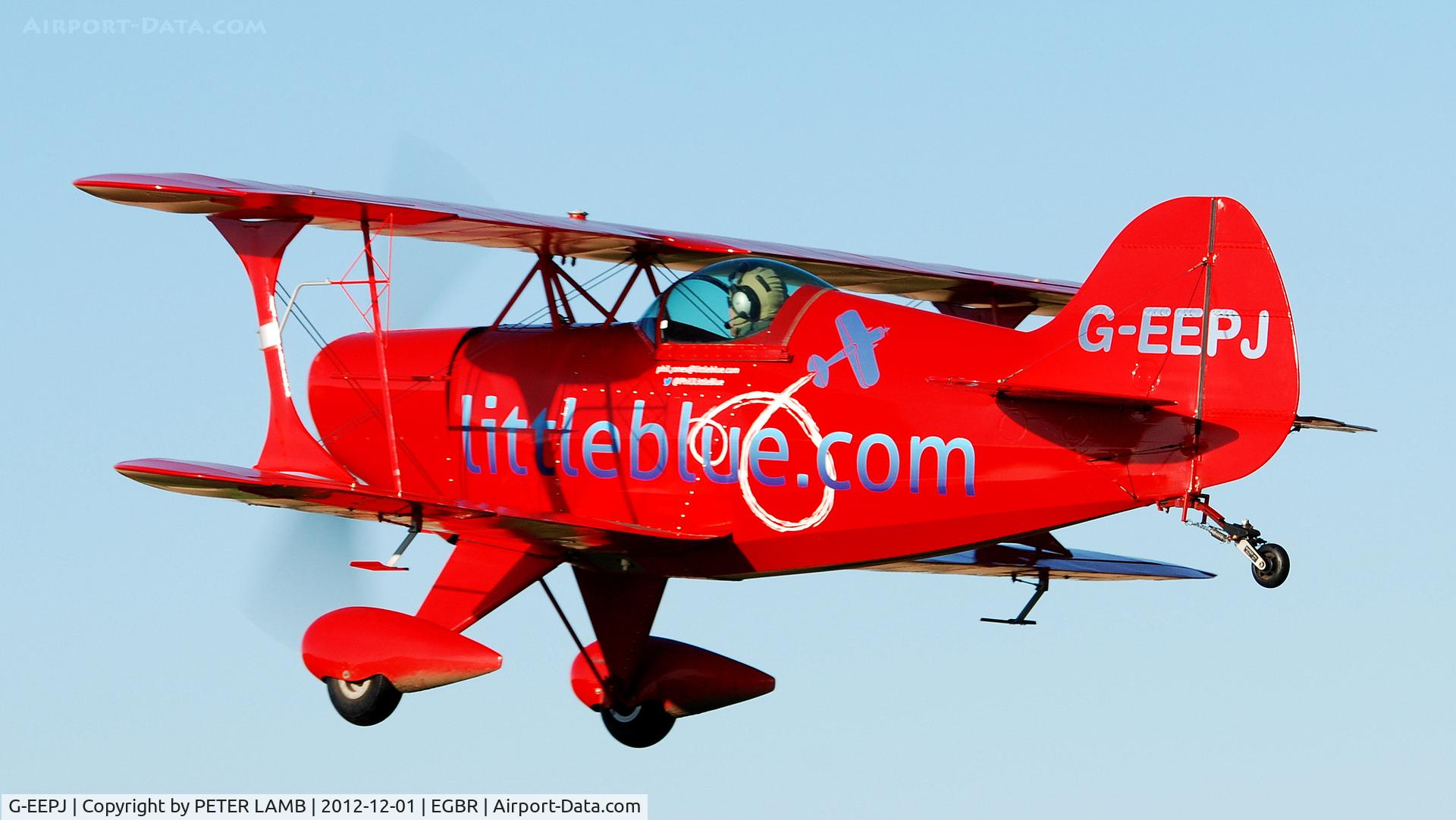 G-EEPJ, 1991 Pitts S-1S Special C/N PFA 009-11557, Photo taken at Breighton E.Yorks