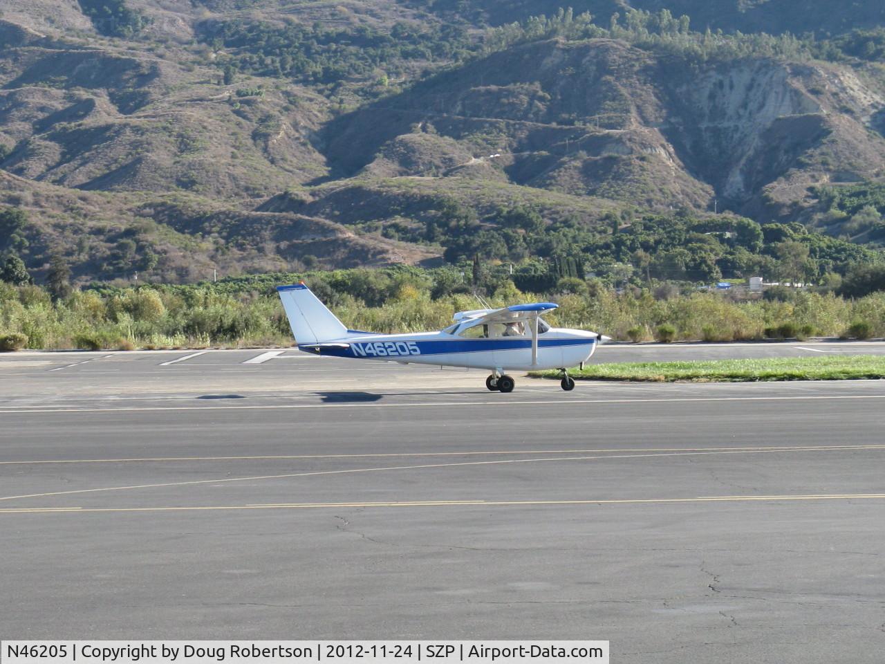 N46205, 1968 Cessna 172I C/N 17257107, 1968 Cessna 172I SKYHAWK, Lycoming O-320-E2D 150 Hp, taxi
