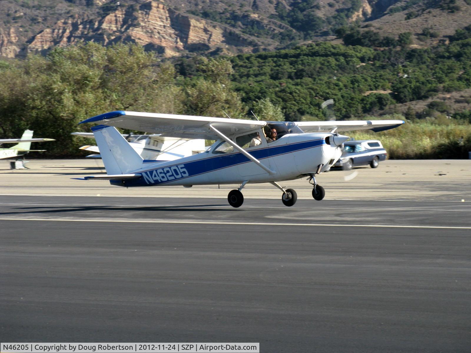 N46205, 1968 Cessna 172I C/N 17257107, 1968 Cessna 172I SKYHAWK, Lycoming O-320-E2D 150 Hp, landing Rwy 22