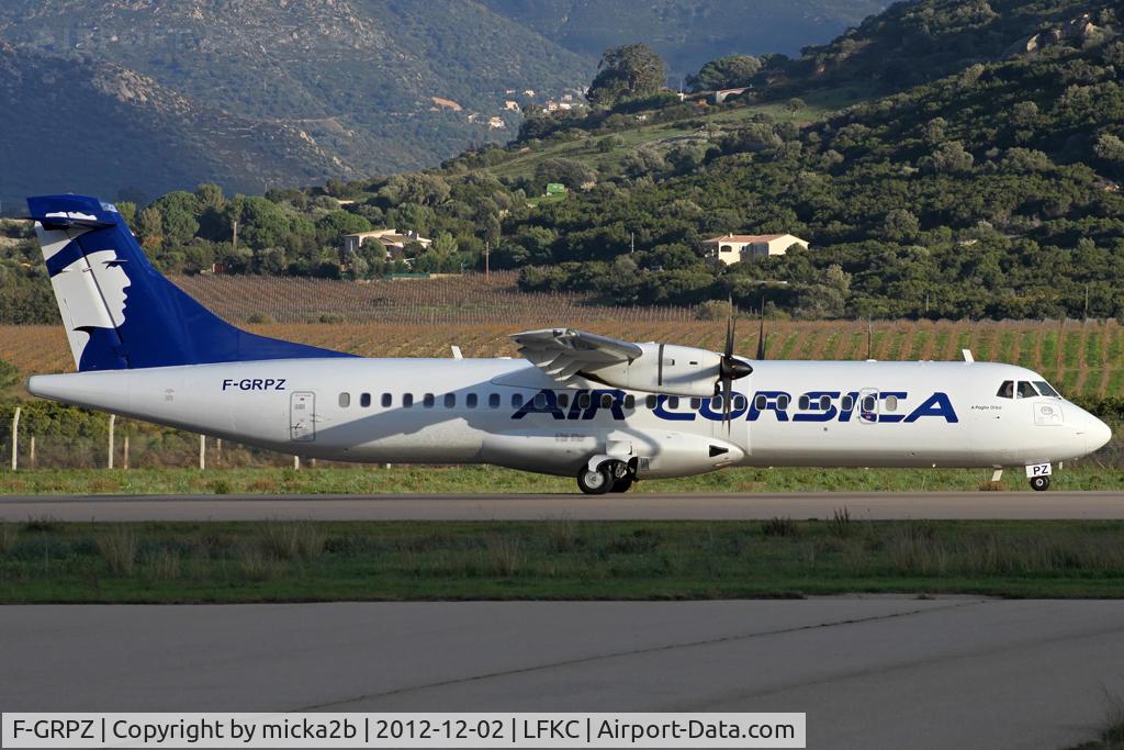 F-GRPZ, 2007 ATR 72-212A C/N 745, Taxiing. New colours