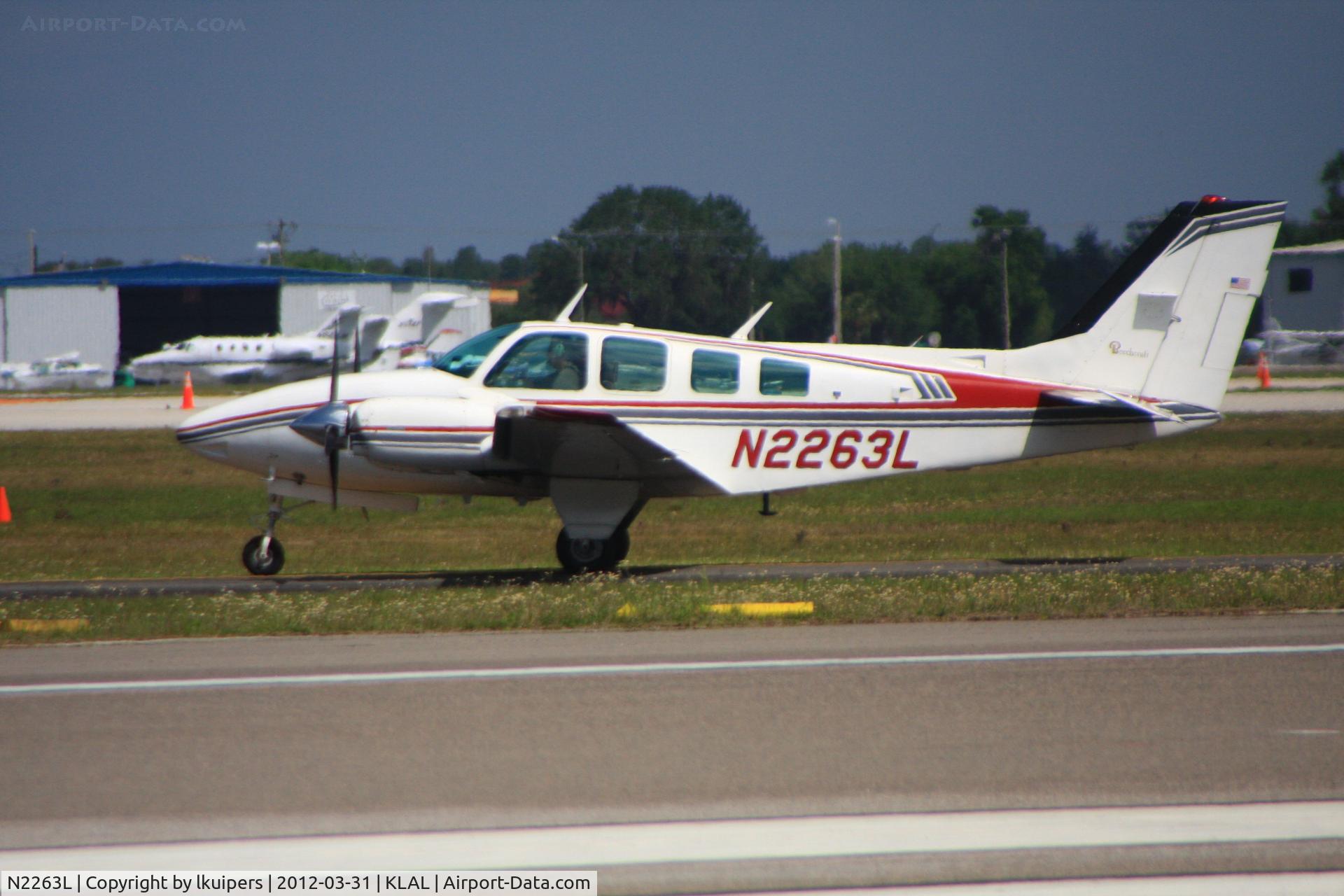 N2263L, 1976 Beech 58 Baron C/N TH-793, At Sun 'n Fun 2012