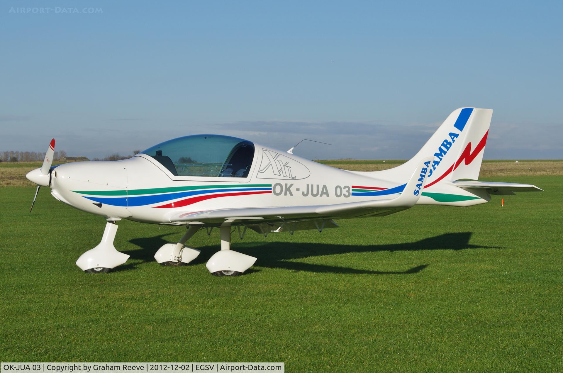 OK-JUA 03, Urban Air UFM-10 Samba C/N Not found OK-JUA 03, Parked at Old Buckenham.