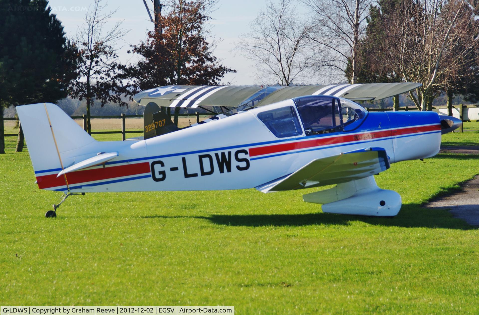 G-LDWS, 1964 SAN Jodel D-150 Mascaret C/N 48, Parked at Old Buckenham.