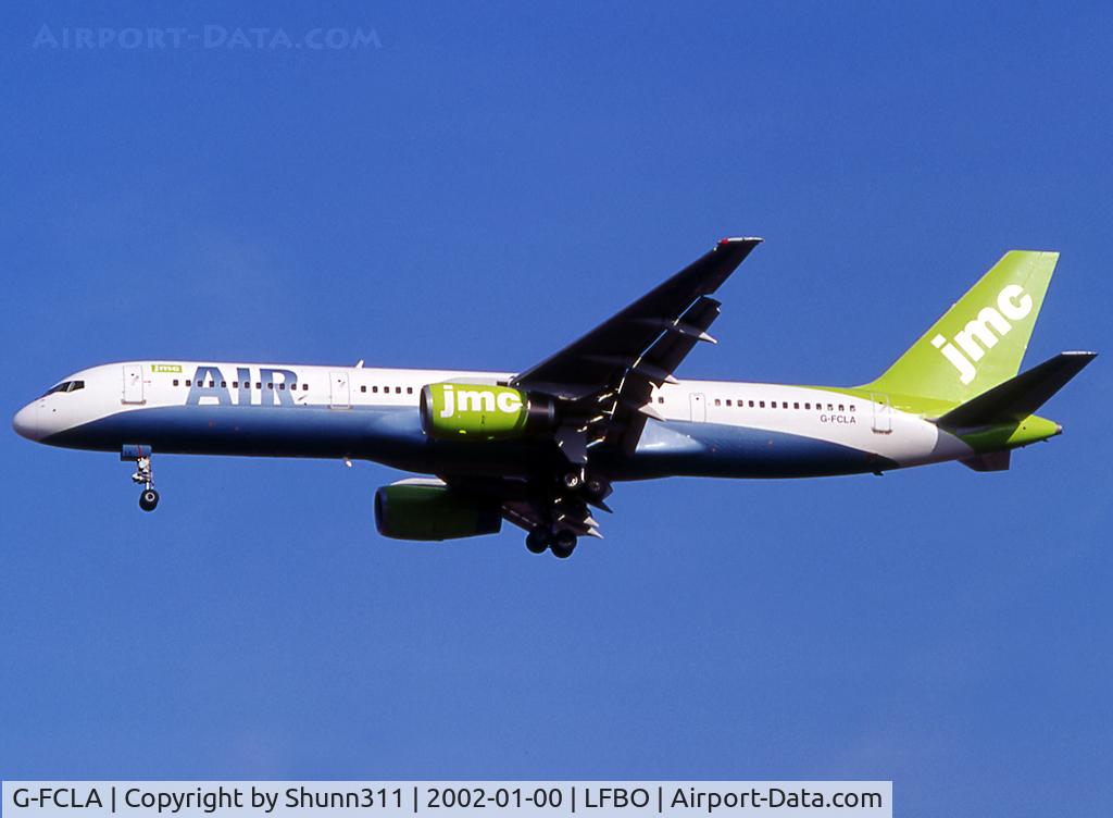 G-FCLA, 1997 Boeing 757-28A C/N 27621, Landing rwy 32L