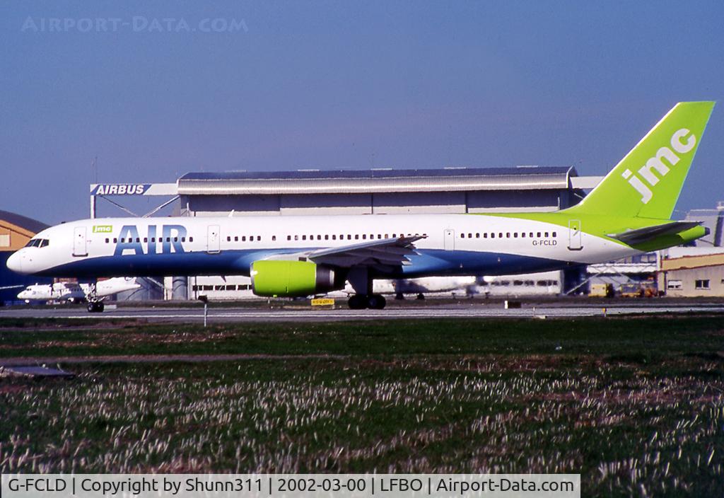 G-FCLD, 1997 Boeing 757-25F C/N 28718, Lining up rwy 32R for departure...