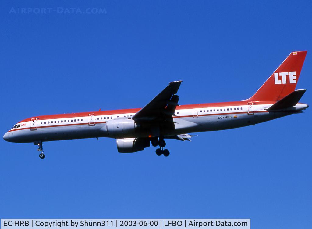 EC-HRB, 1984 Boeing 757-2G5 C/N 23119, Landing rwy 25