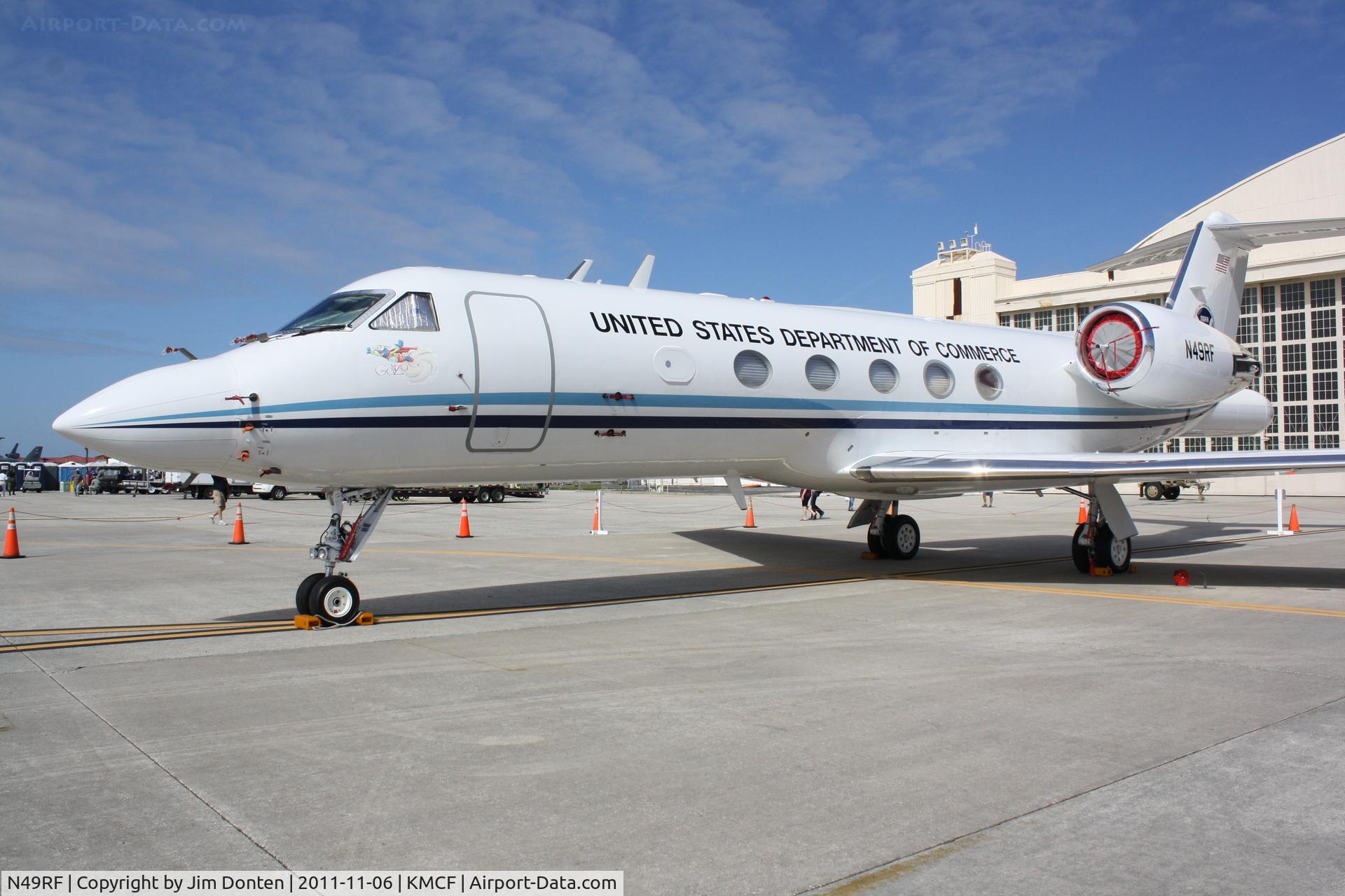 N49RF, 1994 Gulfstream Aerospace Gulfstream IV C/N 1246, NOAA 49 