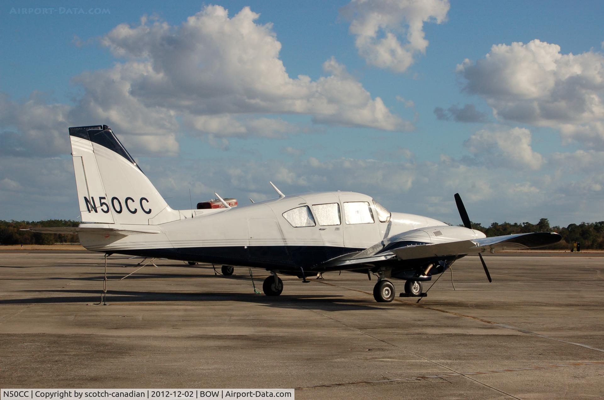 N50CC, 1974 Piper PA-23-250 C/N 27-7405360, 1974 Piper PA-23-250, N50CC, at Bartow Municipal Airport, Bartow, FL 