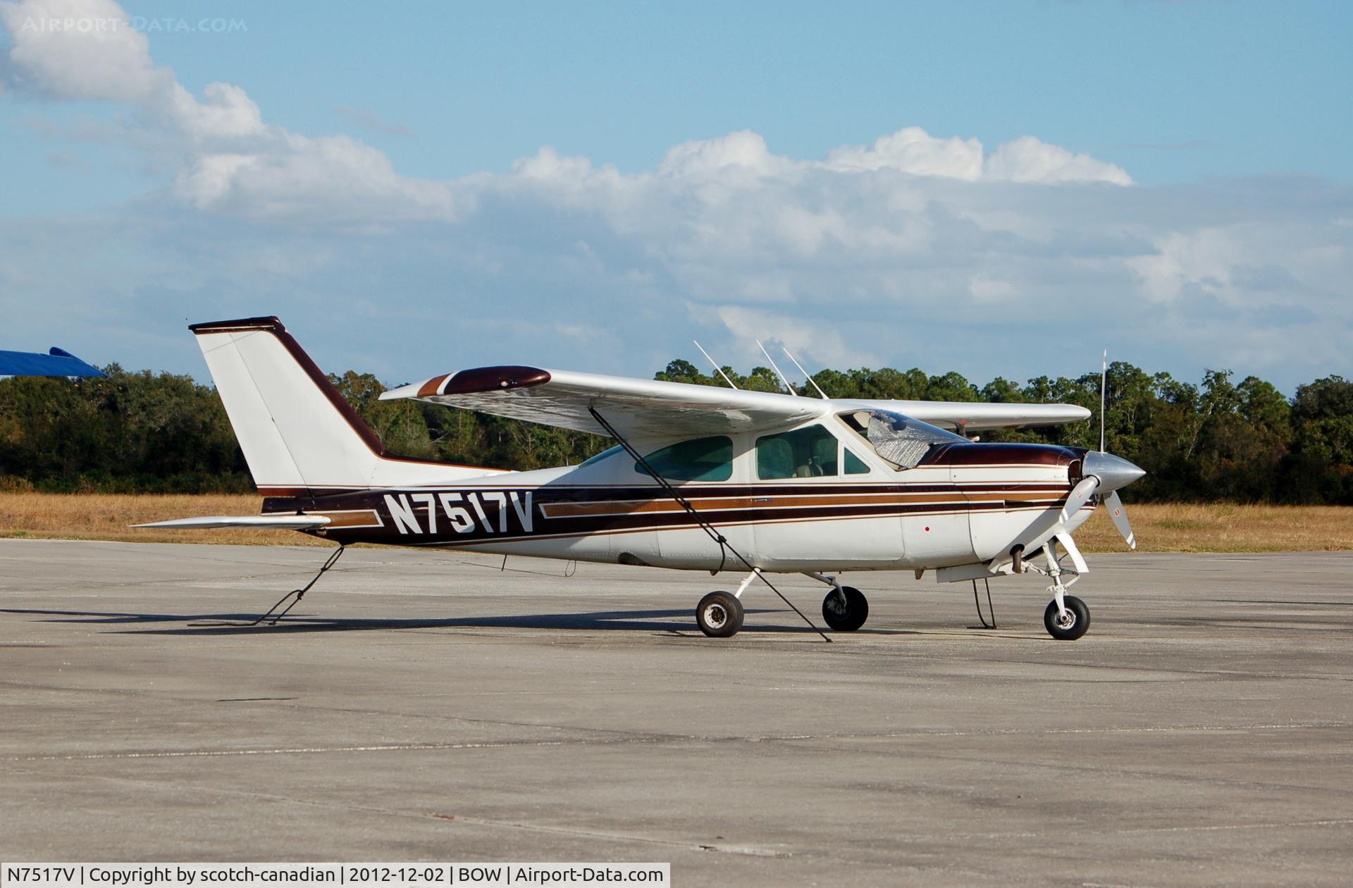 N7517V, 1975 Cessna 177RG Cardinal C/N 177RG0814, 1975 Cessna 177RG, N7517V, at Bartow Municipal Airport, Bartow, FL 