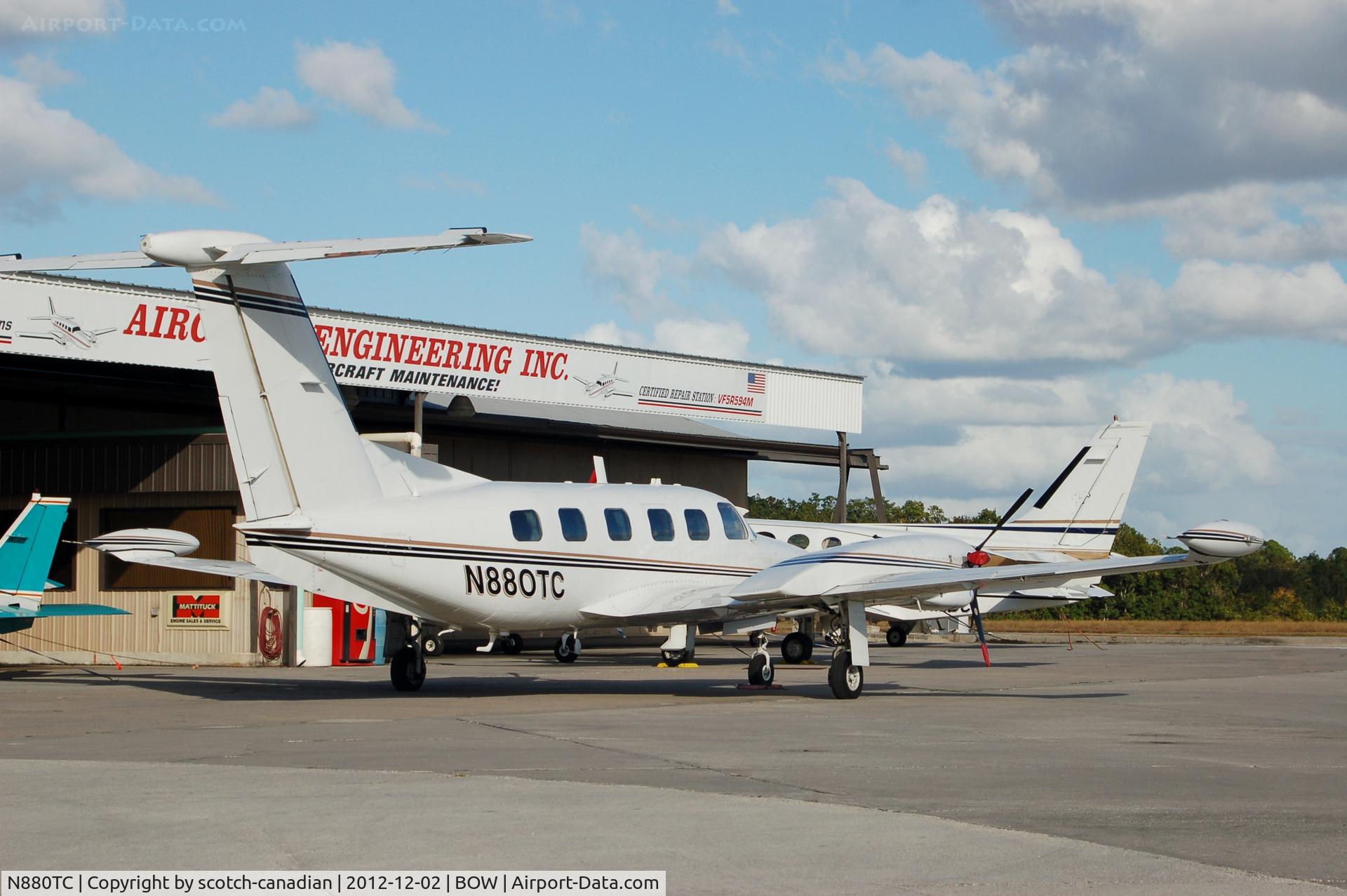 N880TC, 1982 Piper PA-42 Cheyenne III C/N 42-8001071, 1982 Piper PA-42, N880TC, at Bartow Municipal Airport, Bartow, FL 