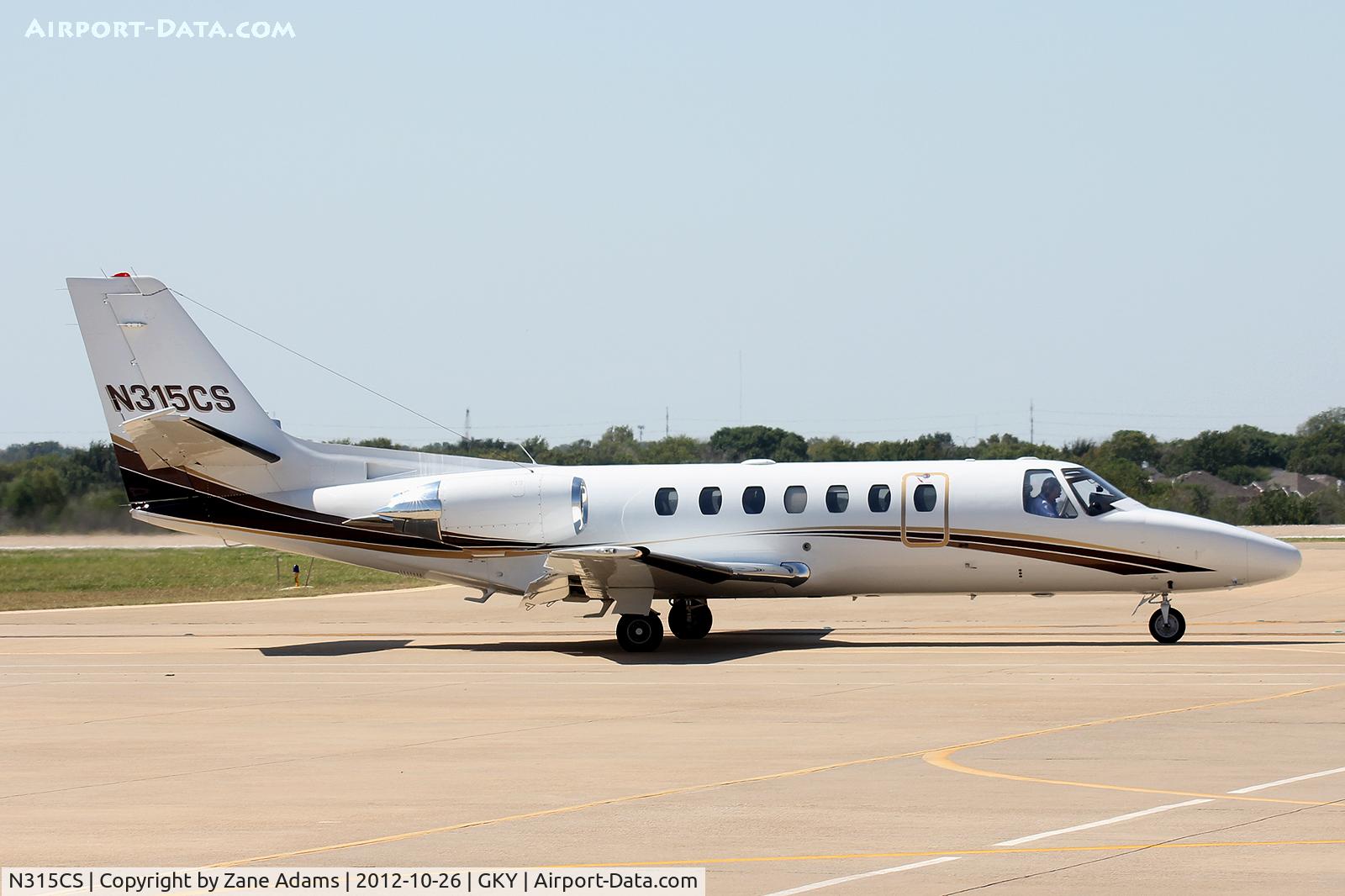 N315CS, 1996 Cessna 560 Citation Ultra C/N 560-0371, At Arlington Municipal Airport - Arlington, TX