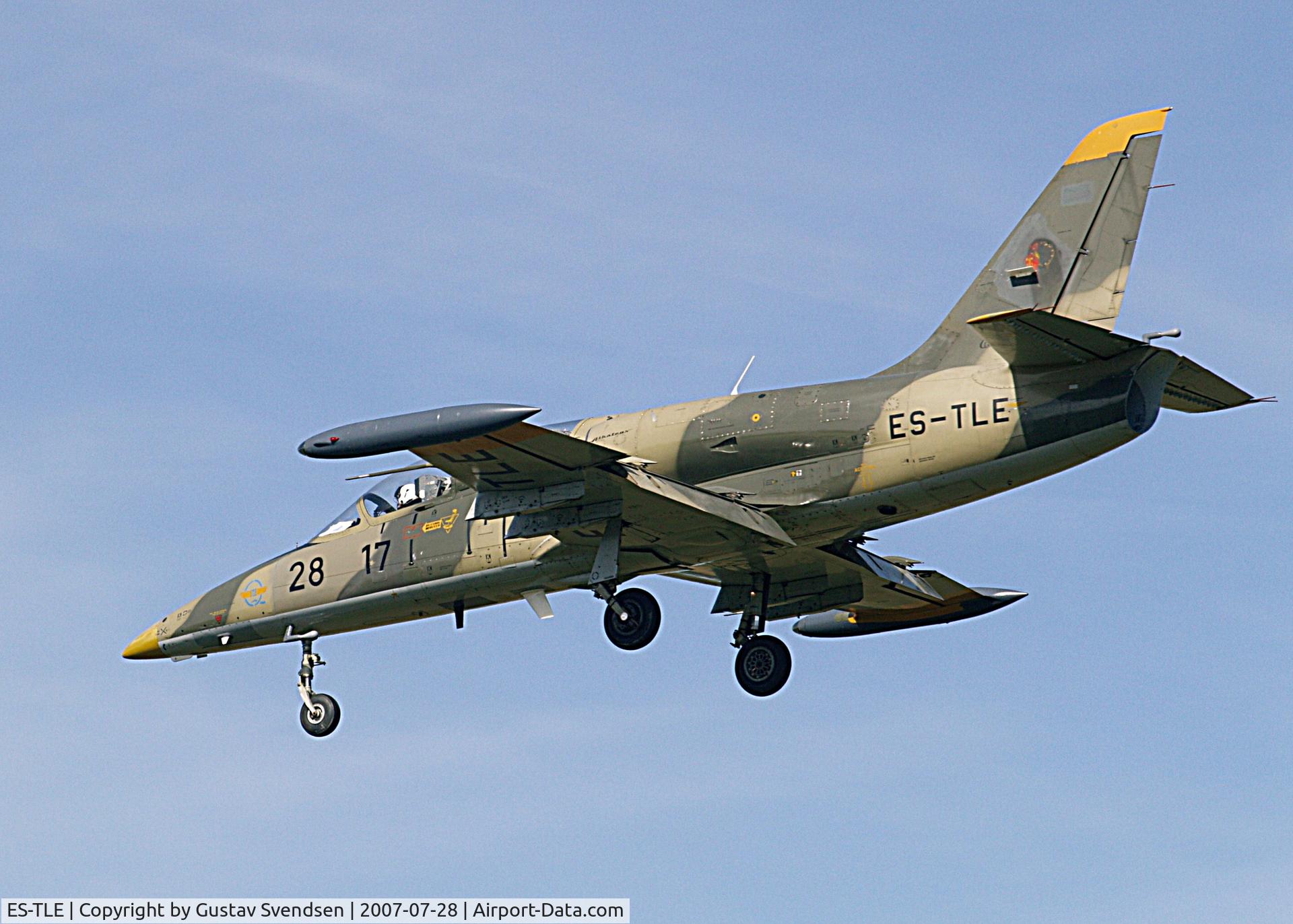 ES-TLE, 1977 Aero L-39C Albatros C/N 731021, Photo taken at Bornholm Airport RNN/EKRN Denmark
