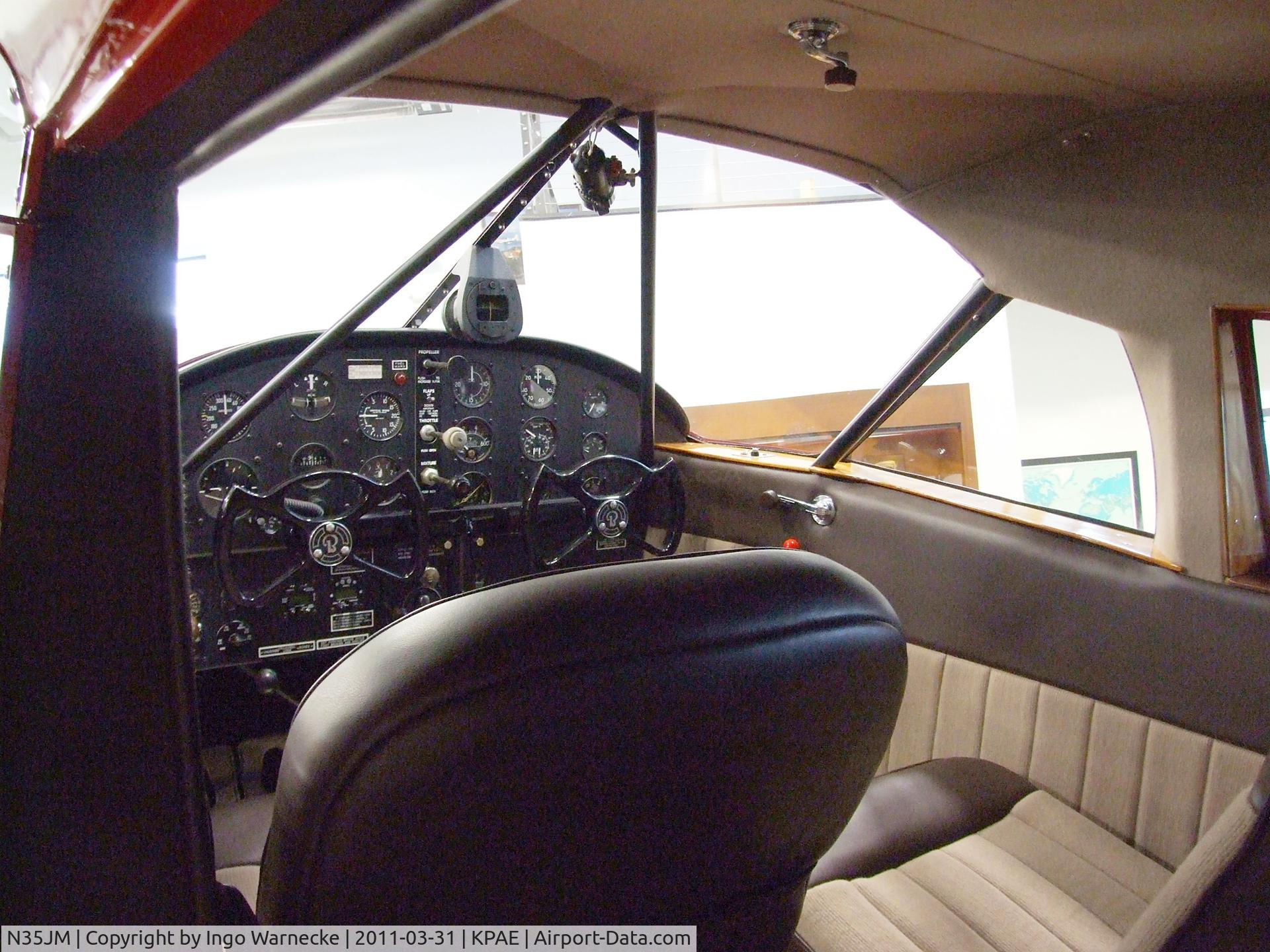 N35JM, 1944 Beech D17S Staggerwing C/N 6914, Beechcraft D17S Staggerwing (marked as NC67738) at the Historic Flight Foundation, Everett WA  #c