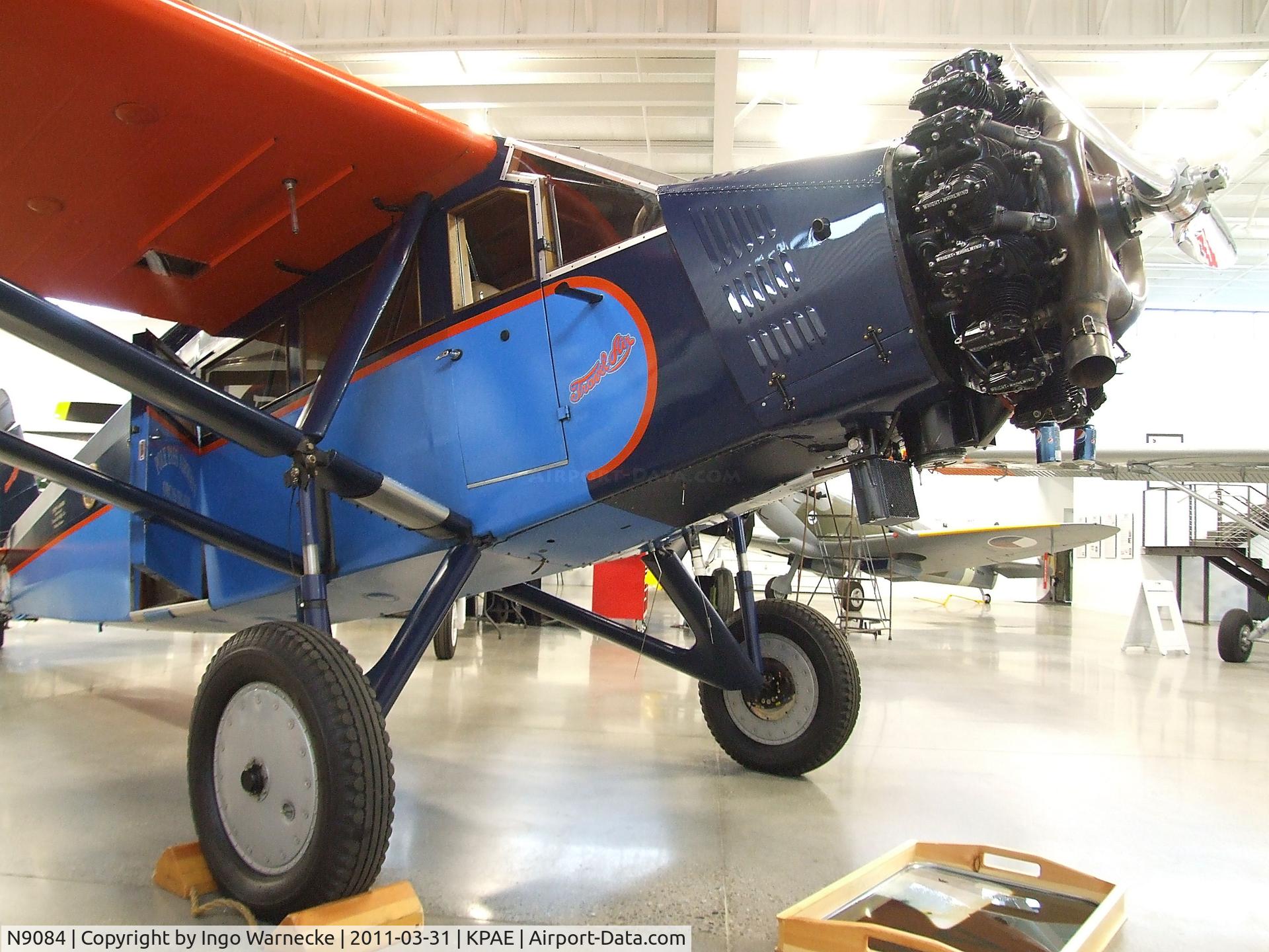 N9084, 1929 Travel Air S-6000-B C/N 865, Travel Air S-6000-B at the Historic Flight Foundation, Everett WA