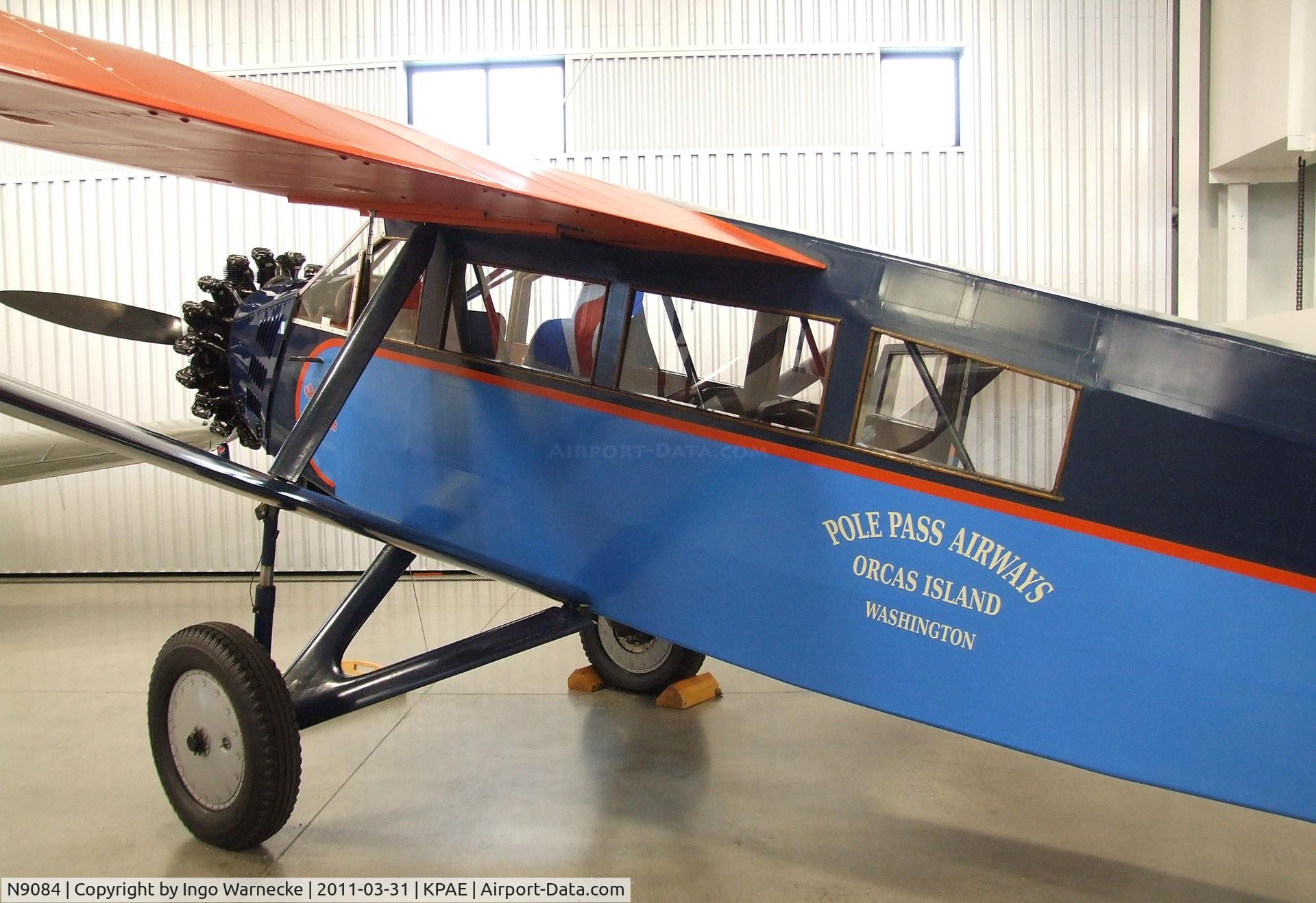 N9084, 1929 Travel Air S-6000-B C/N 865, Travel Air S-6000-B at the Historic Flight Foundation, Everett WA