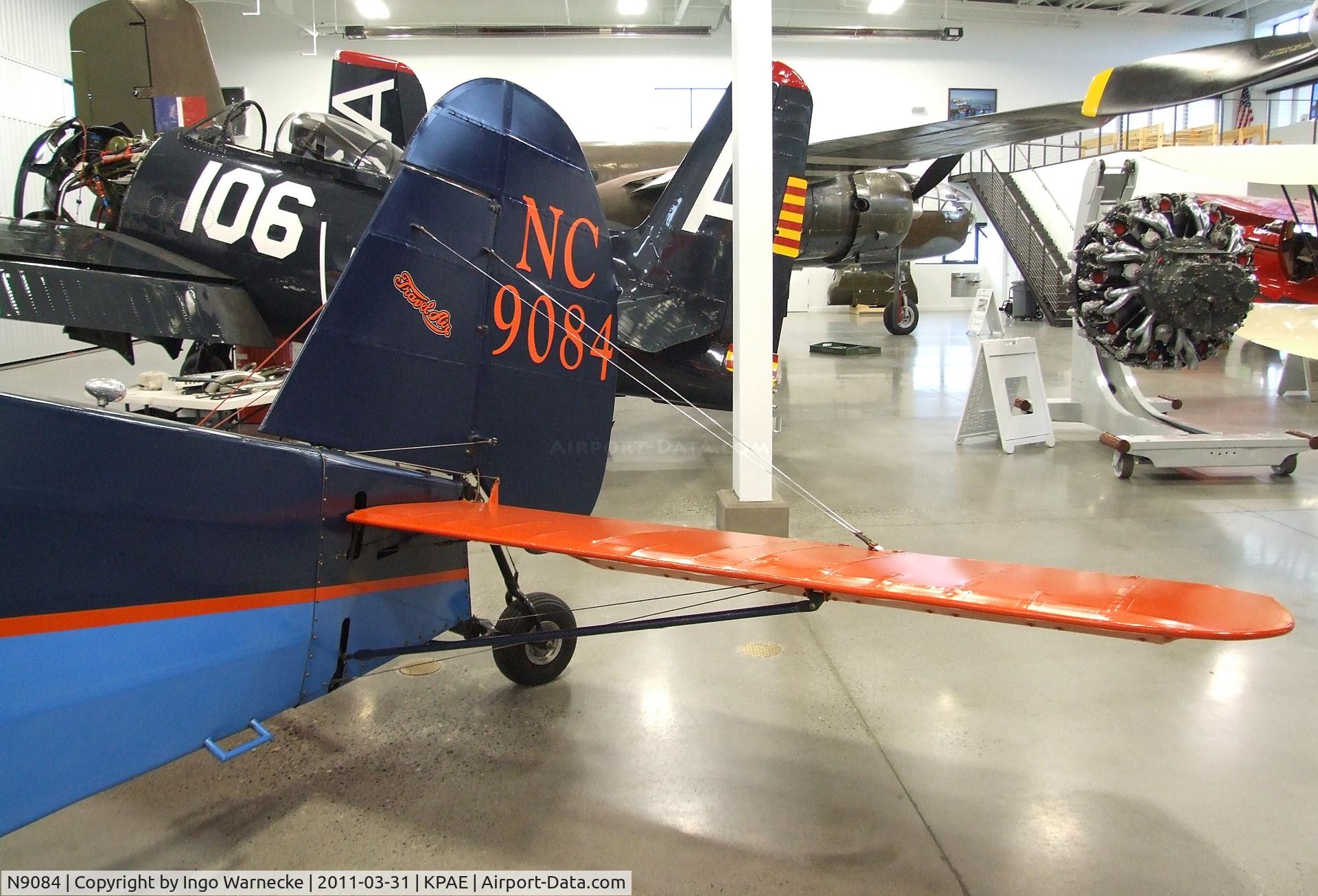 N9084, 1929 Travel Air S-6000-B C/N 865, Travel Air S-6000-B at the Historic Flight Foundation, Everett WA