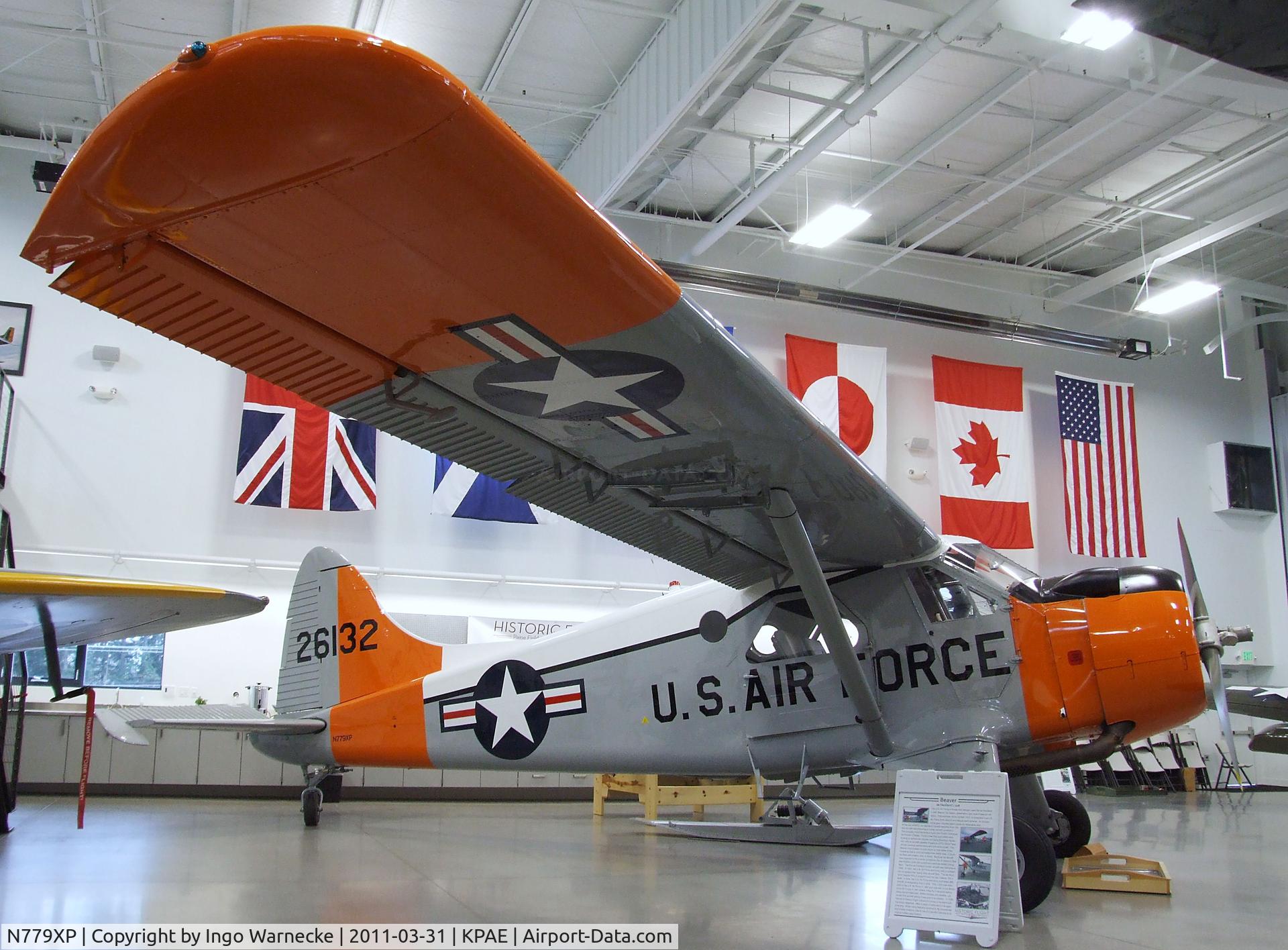 N779XP, 1960 De Havilland Canada DHC-2 Beaver Mk.1 C/N 1450, De Havilland Canada DHC-2 Beaver AL 1 (marked as USAF U-6A) at the Historic Flight Foundation, Everett WA
