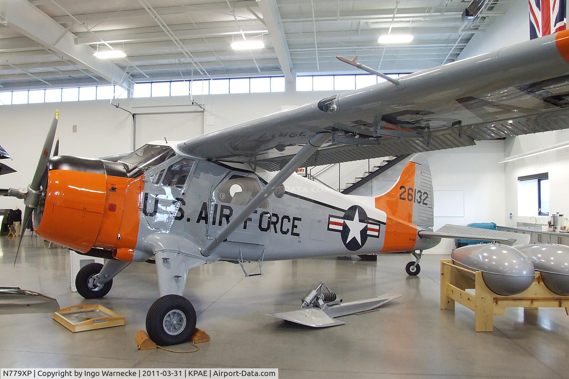 N779XP, 1960 De Havilland Canada DHC-2 Beaver Mk.1 C/N 1450, De Havilland Canada DHC-2 Beaver AL 1 (marked as USAF U-6A) at the Historic Flight Foundation, Everett WA