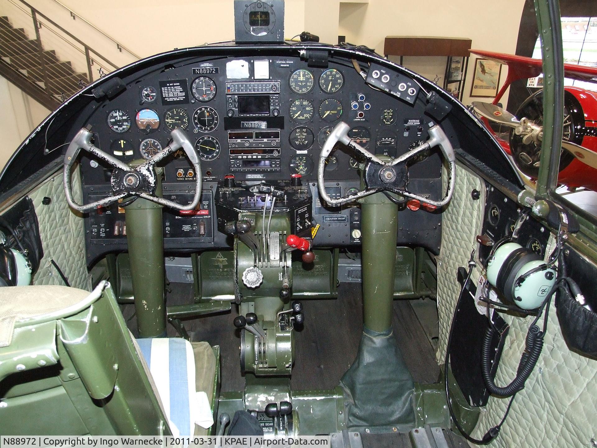 N88972, 1943 North American B-25D Mitchell C/N 100-23644, North American B-25D Mitchell at the Historic Flight Foundation, Everett WA  #c