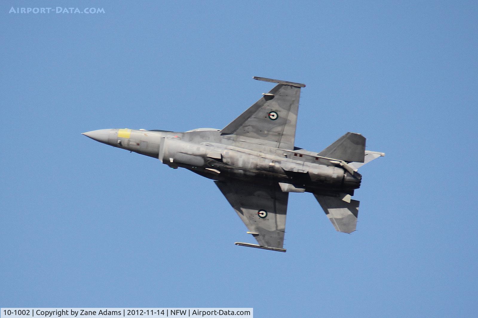 10-1002, 2010 Lockheed Martin F-16C Fighting Falcon C/N 9752, Egyptian Air Force F-16 seen during test flight at the Lockheed Martin plant in Fort Worth, TX