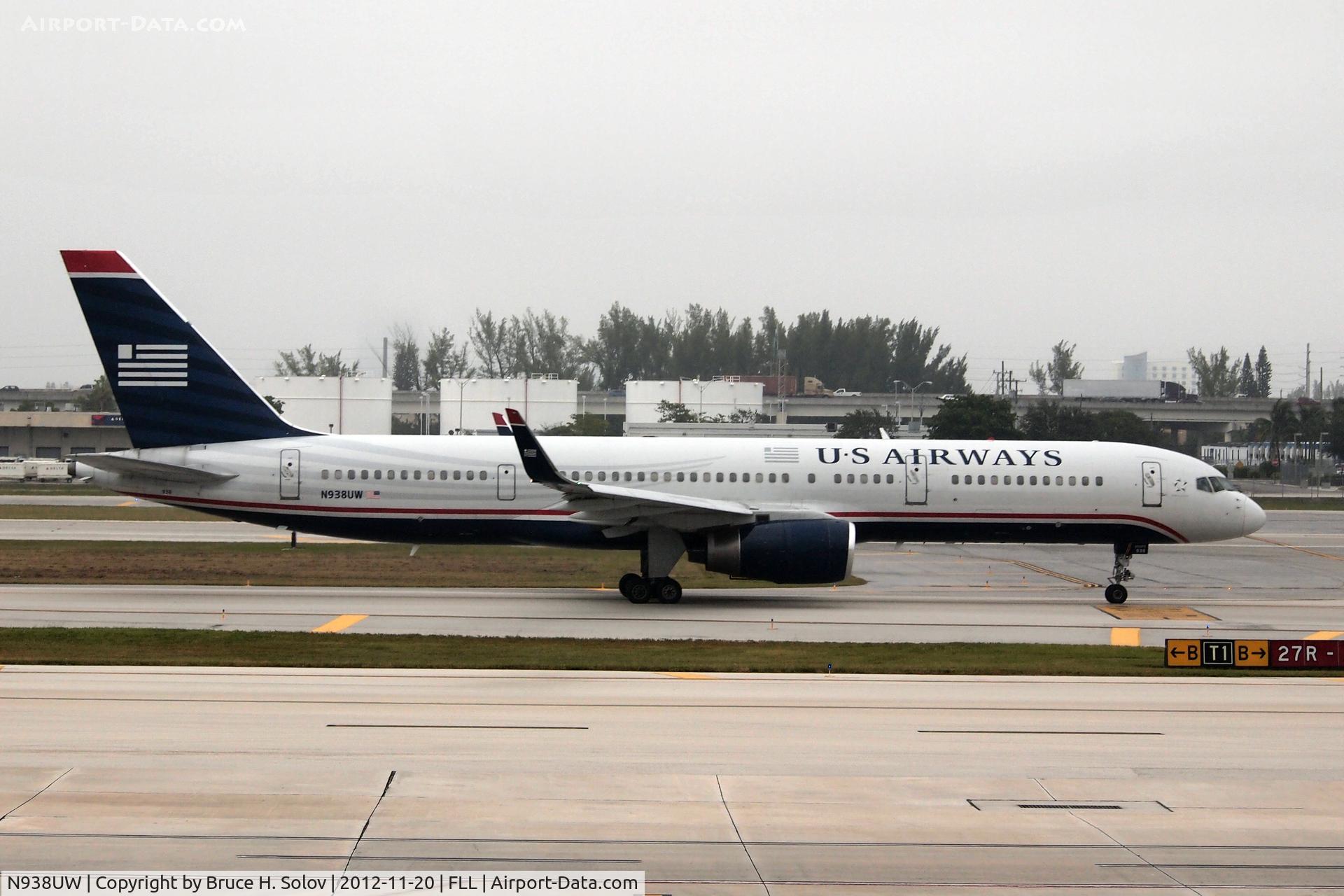 N938UW, 1994 Boeing 757-2B7 C/N 27246, On the taxiway at FLL