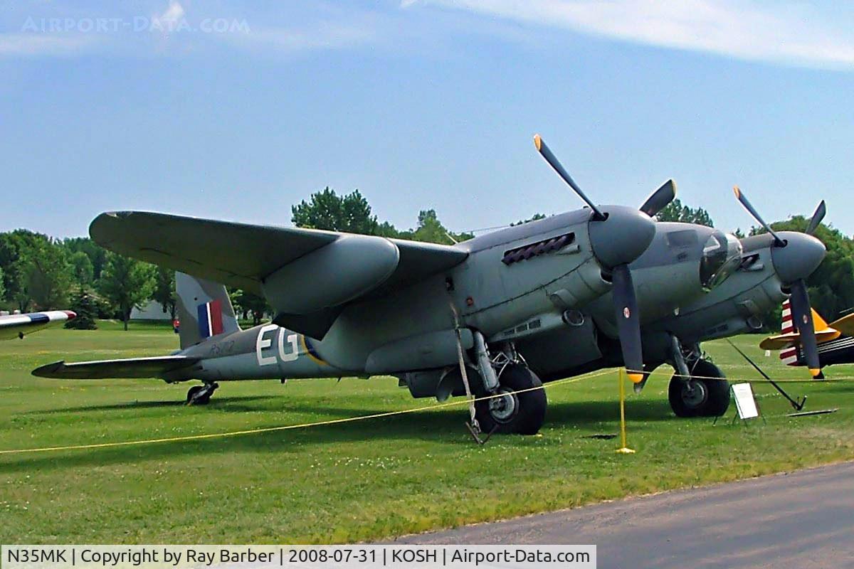 N35MK, 1946 De Havilland DH-98 Mosquito TT.35 C/N RS-712, DH.98 Mosquito TT.35 [Unknown] Oshkosh~N 31/07/2008