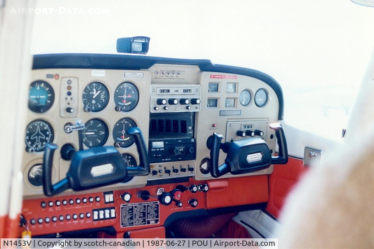 N1453V, 1974 Cessna 172M C/N 17263590, 1974 Cessna 172M, N1453V, at Dutchess County Airport, Poughkeepsie, NY