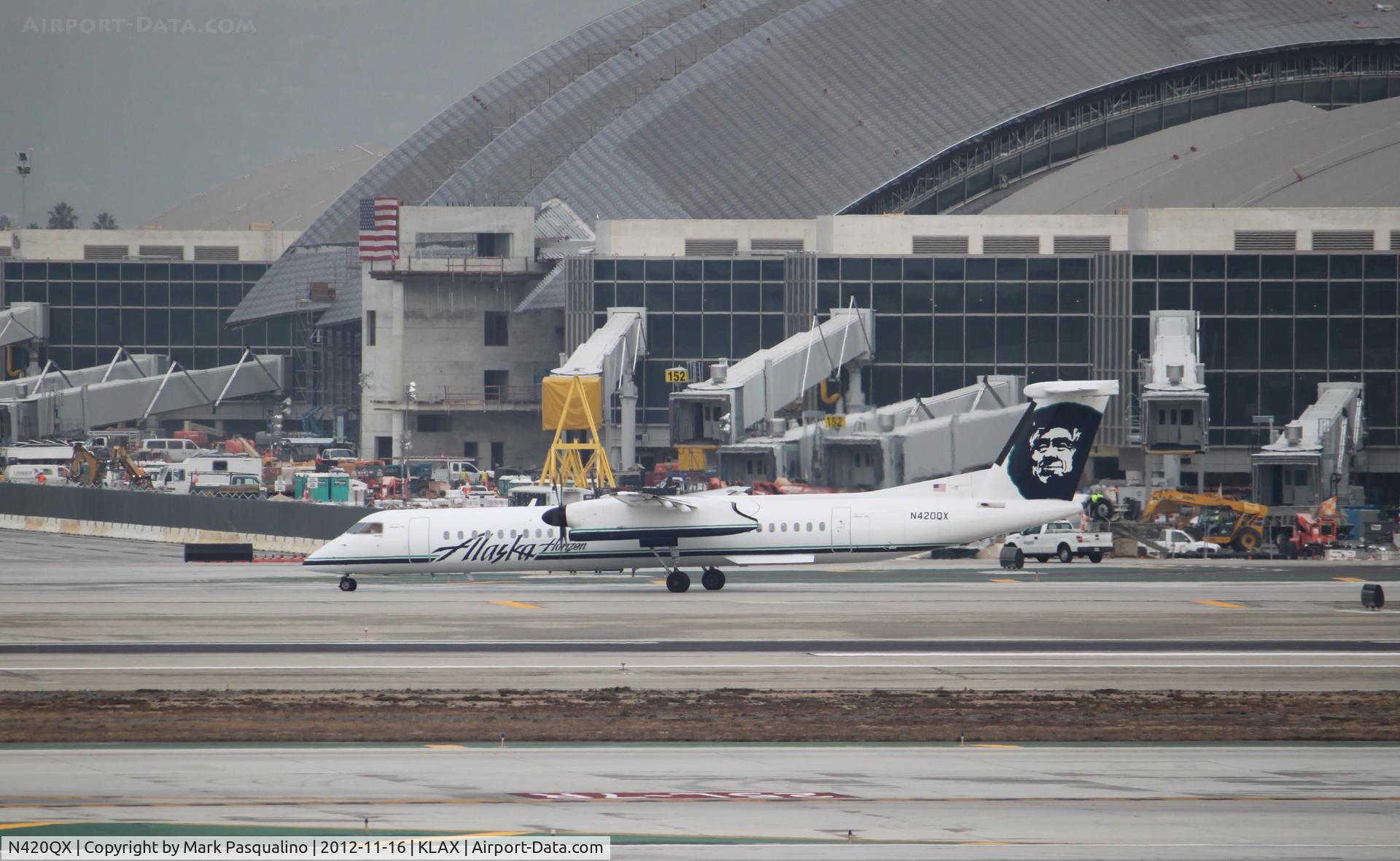 N420QX, 2007 Bombardier DHC-8-402 Dash 8 C/N 4147, DHC-8-400