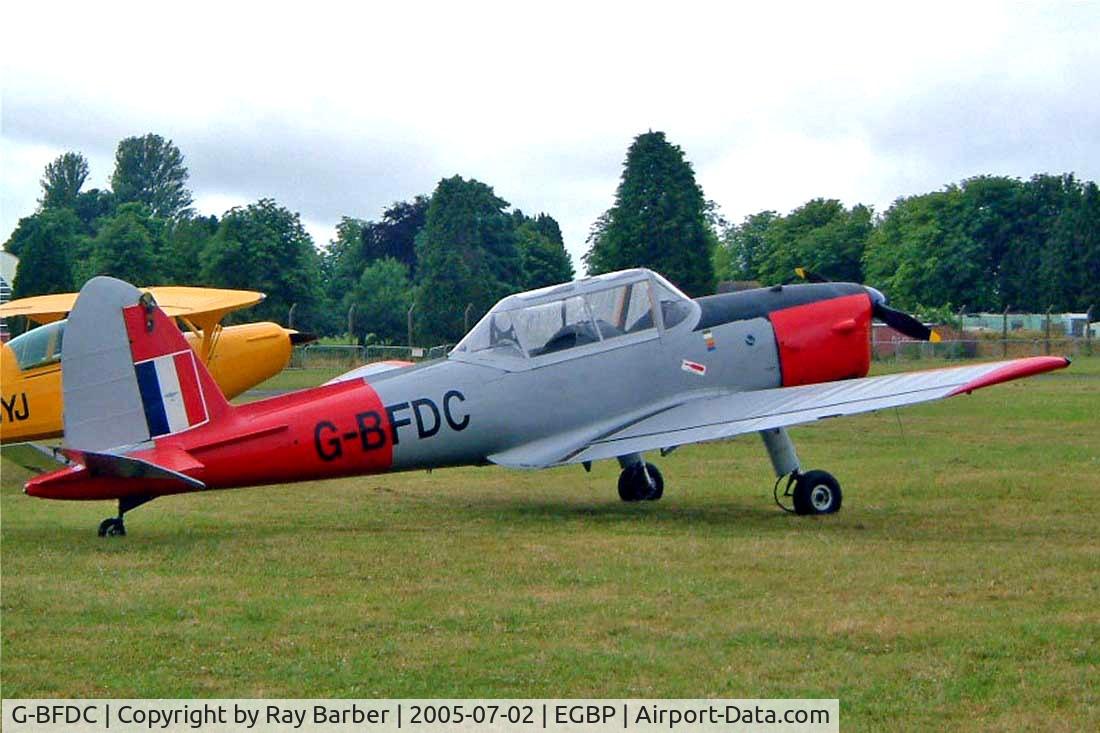 G-BFDC, 1959 De Havilland DHC-1 Chipmunk 22 C/N C1/0525, DHC-1 Chipmunk [C1/0525] Kemble~G 02/07/2005